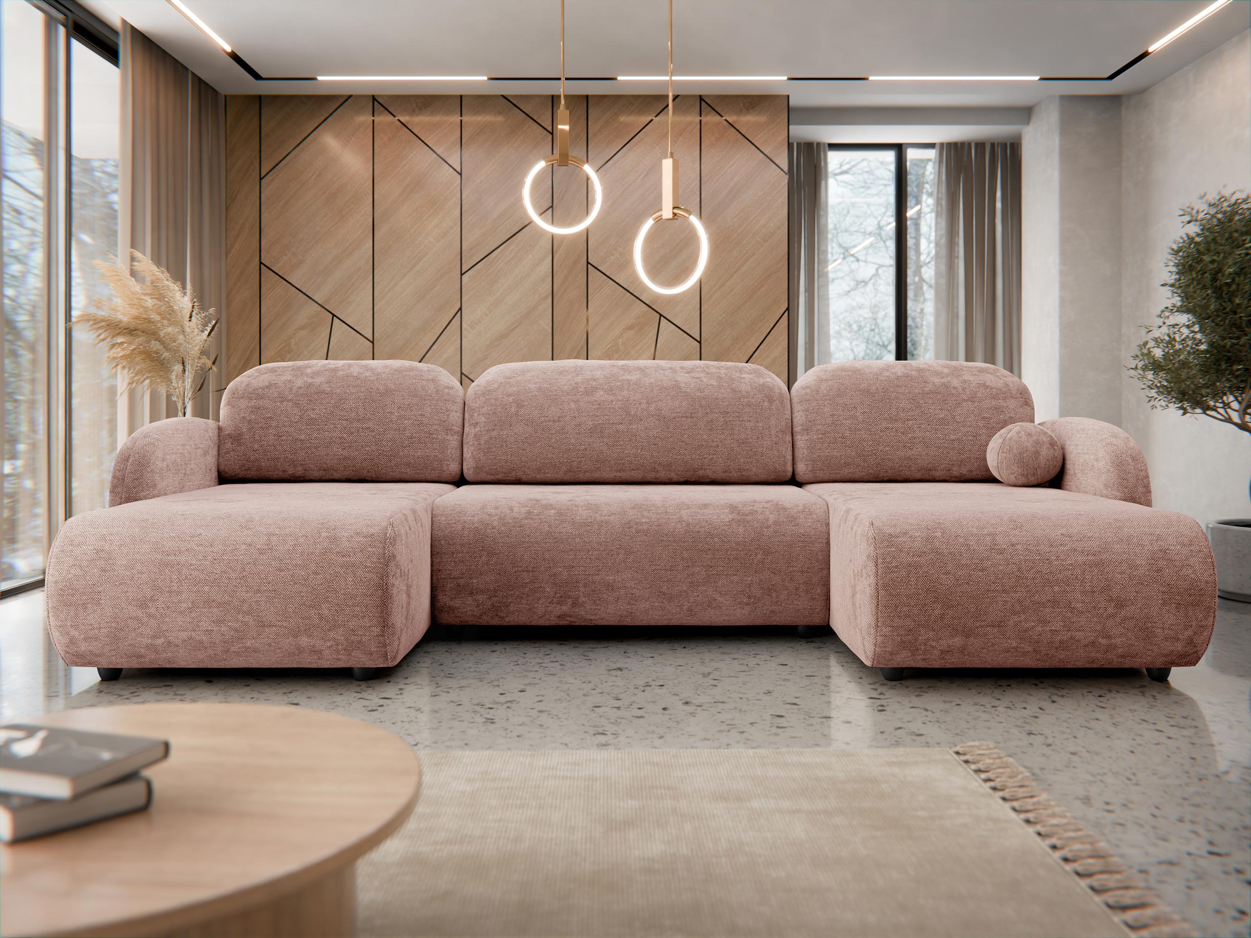 Corner sofa Columbus 250 (Sereno 687)