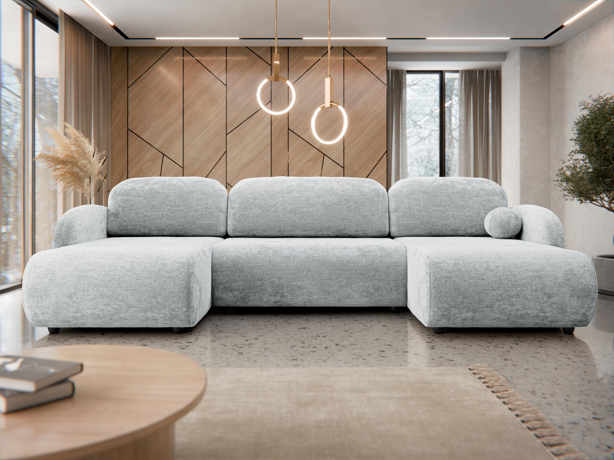 Corner sofa Columbus 250 (Sereno 692)