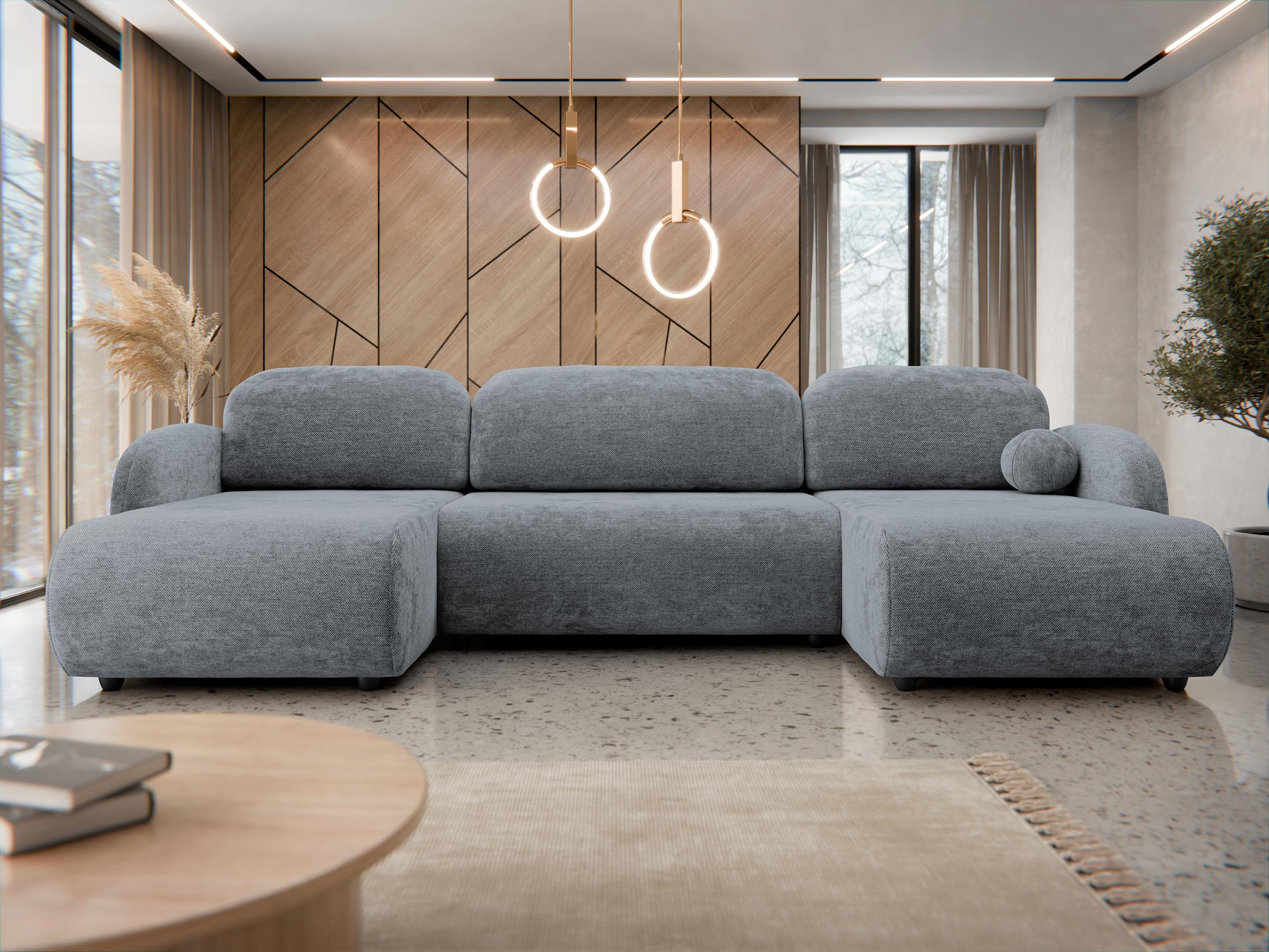 Corner sofa Columbus 250 (Sereno 695)