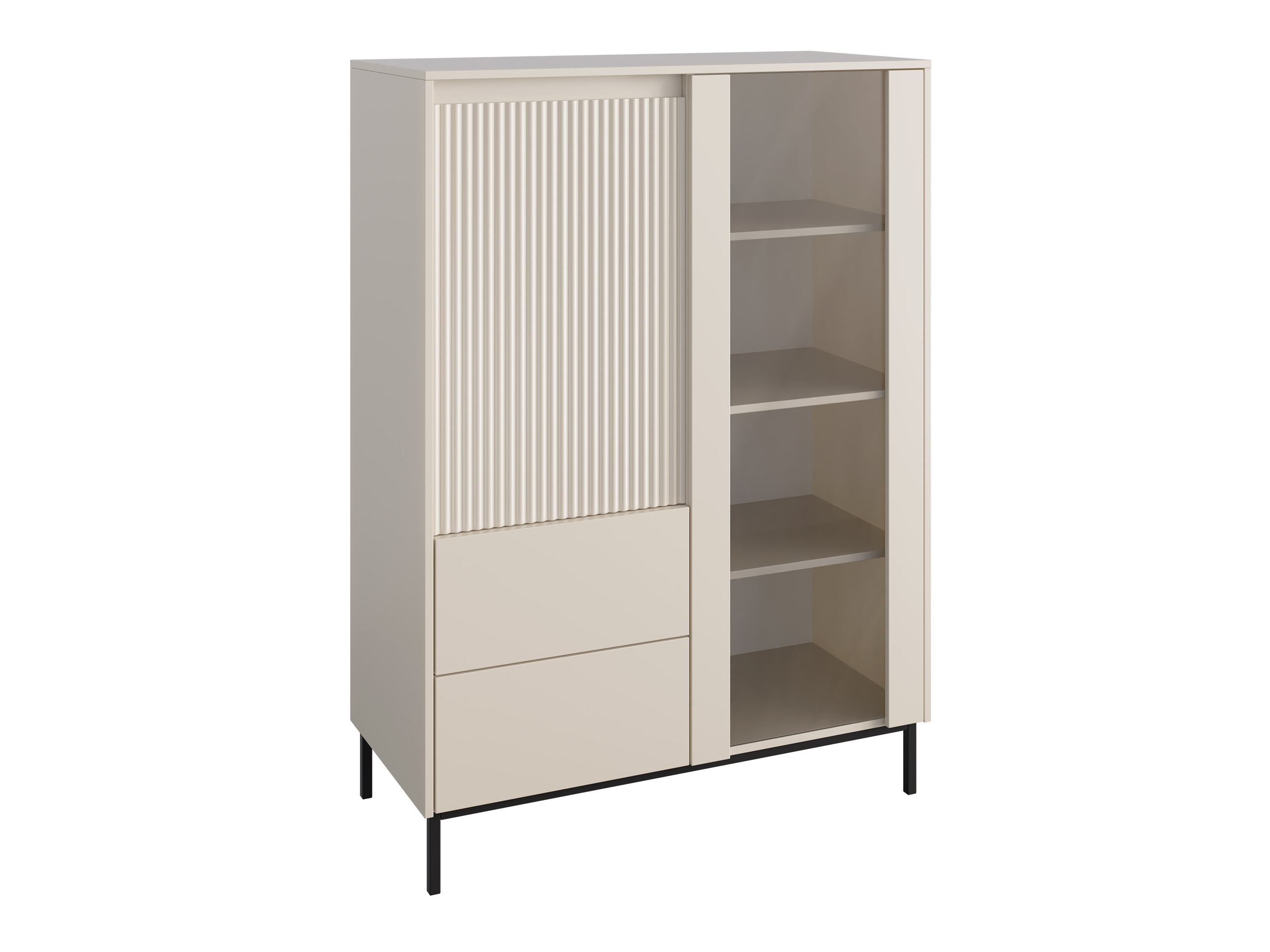 Bookcase Comfivo Delruva 108 (Cashmere)