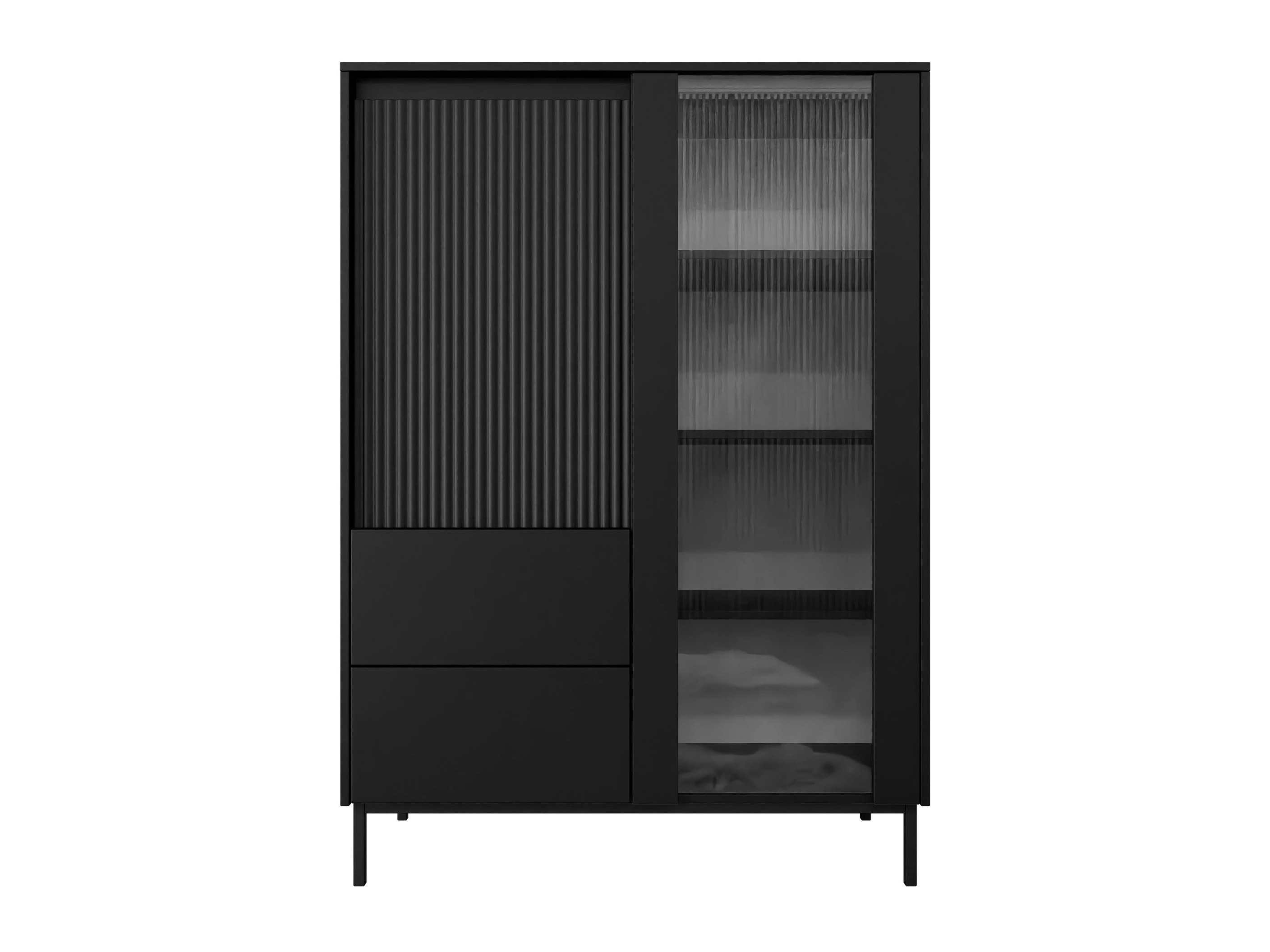 Bookcase Comfivo Delruva (Black)