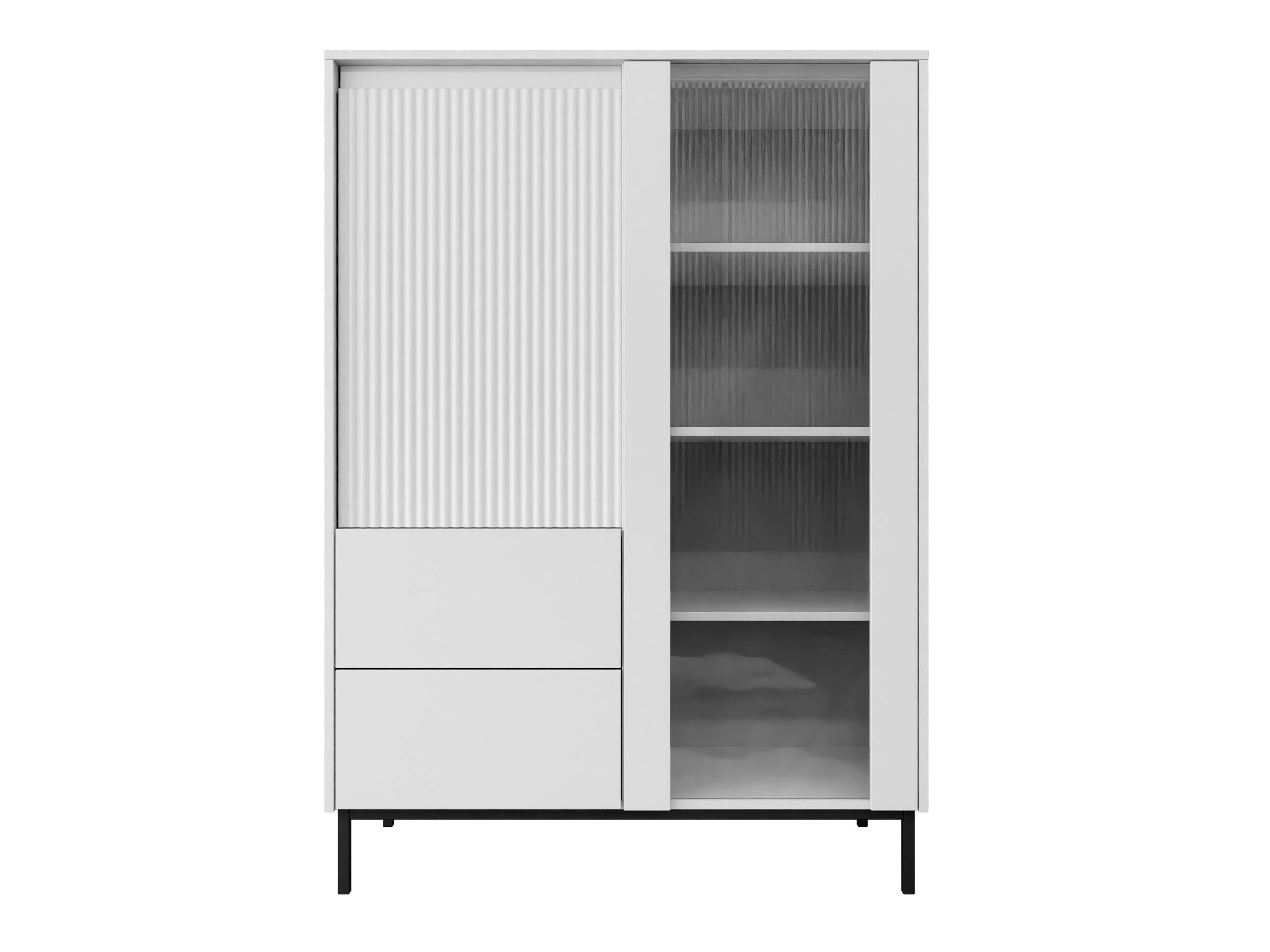 Bookcase Comfivo Delruva (White)
