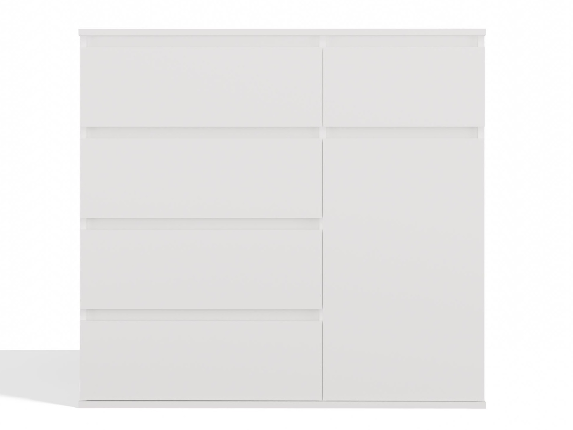 Chest of drawers Elbvelu 136 (White)