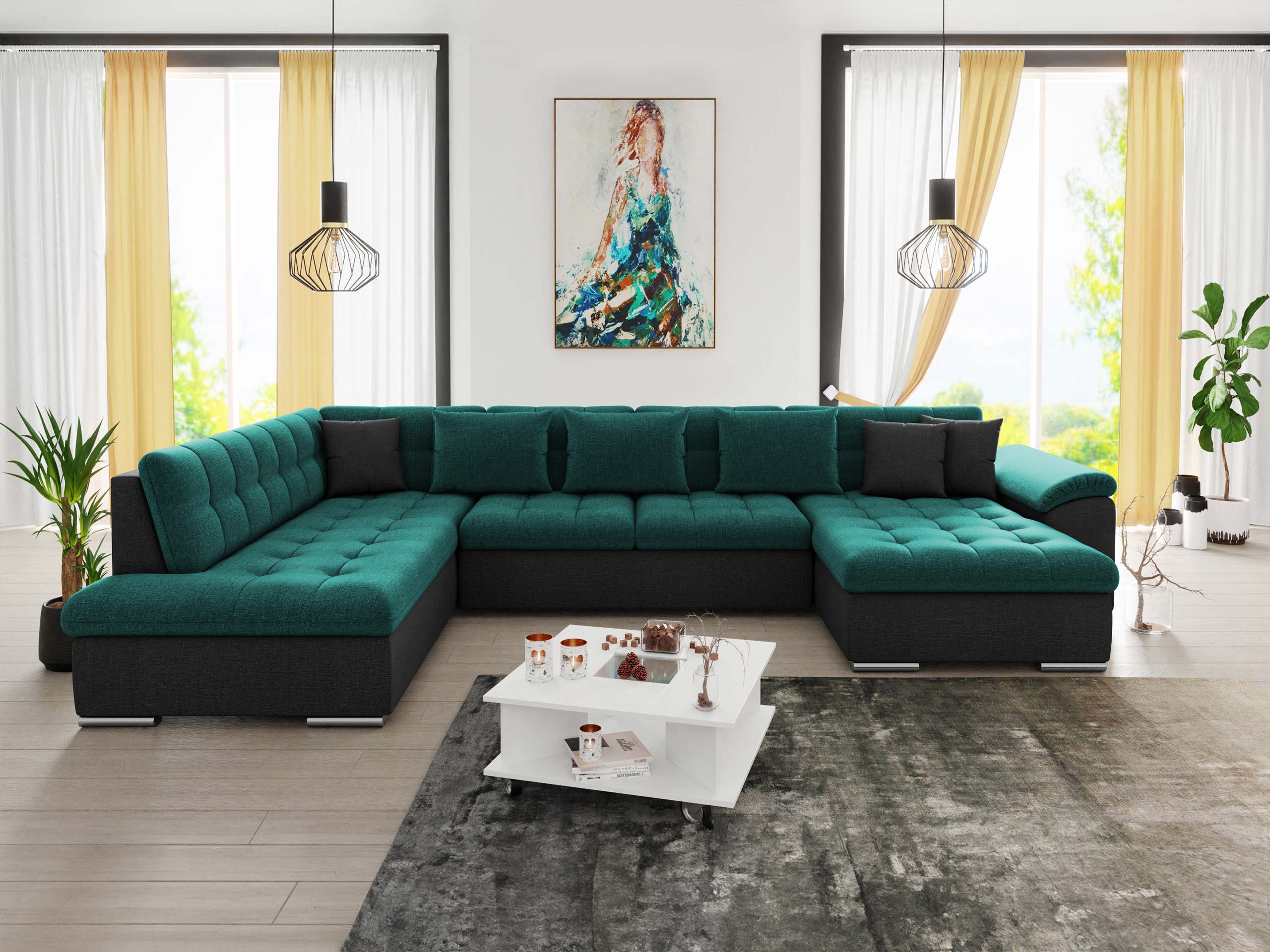 Corner sofa Comfivo Gemma (Right)