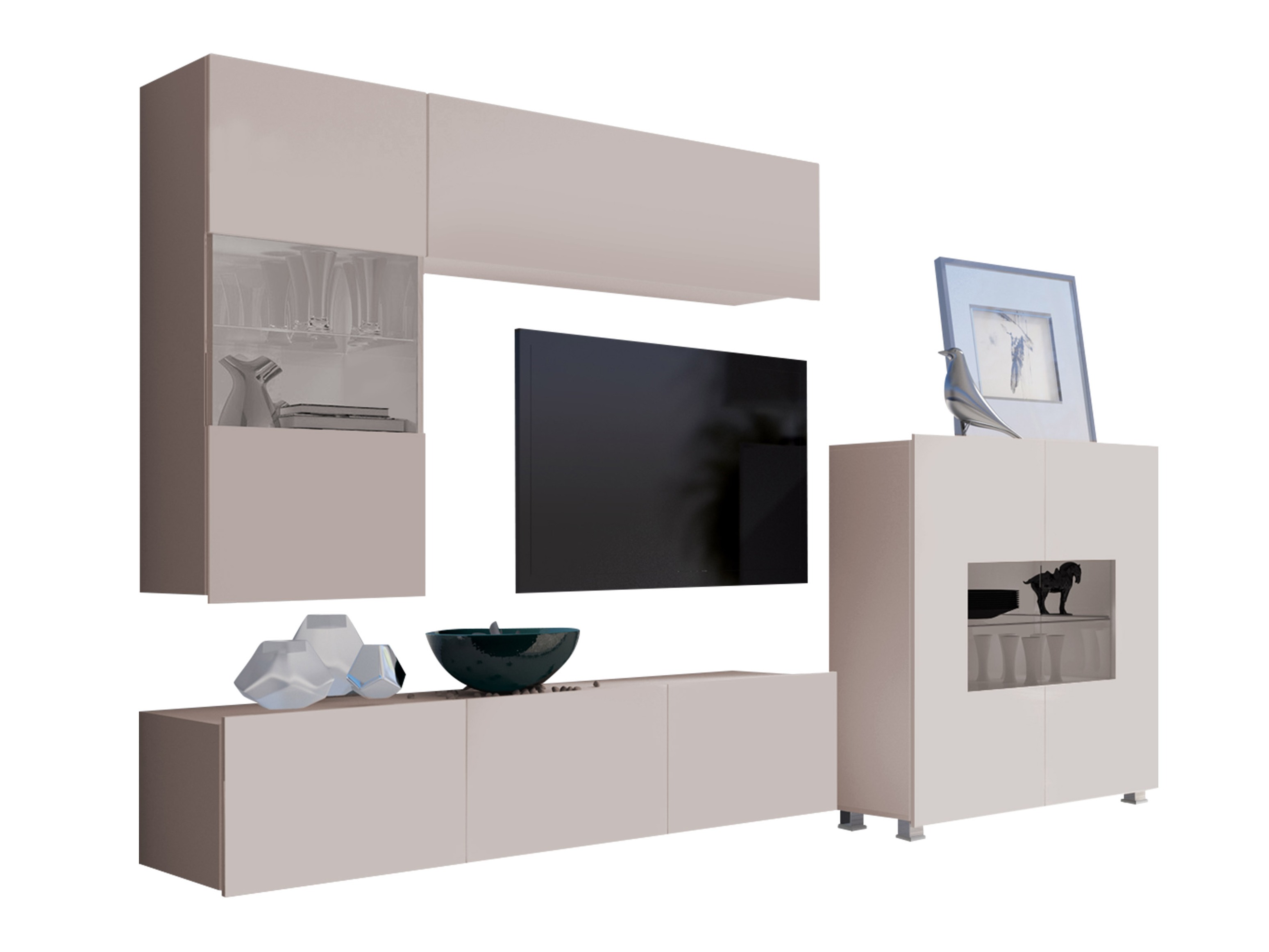 Living room set Remus III (Cashmere)