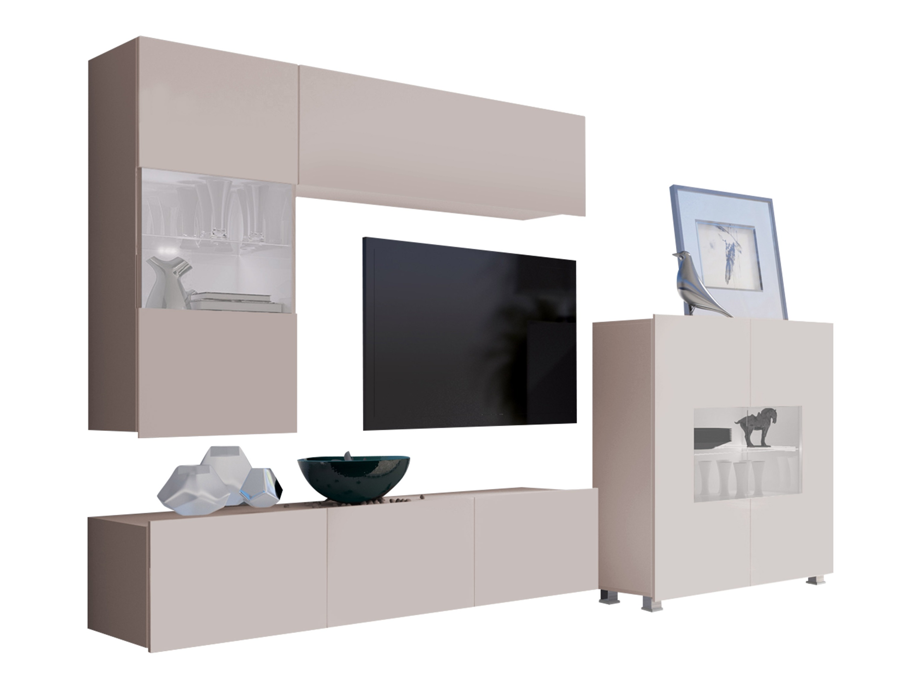 Living room set Remus III (Cashmere)