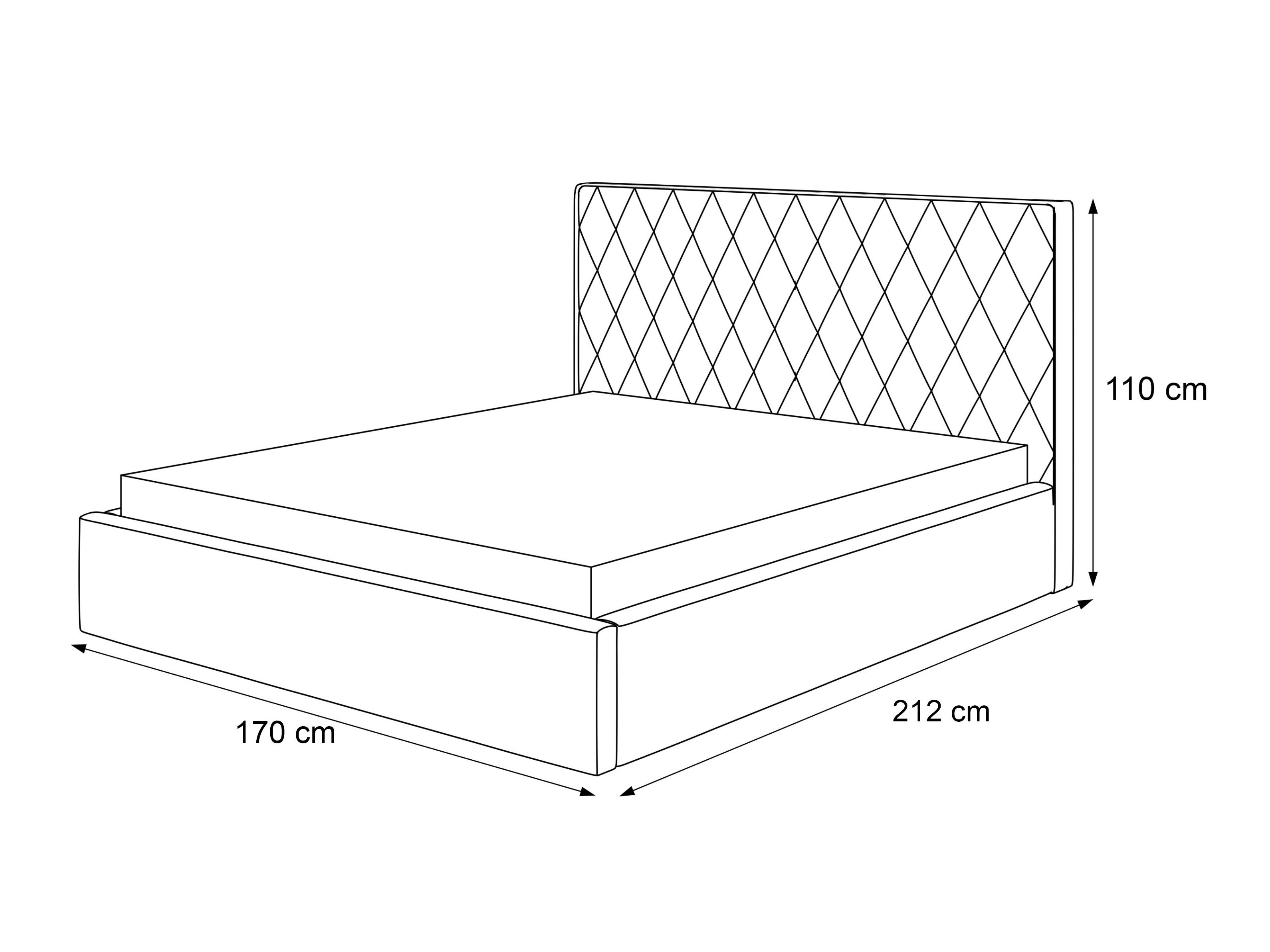 Bed Martinez 109 (Magic Velvet 2240)