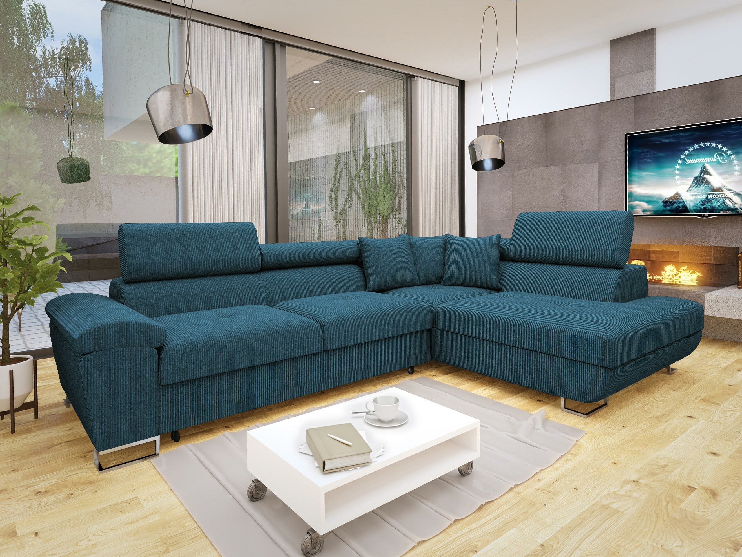 Corner sofa Comfivo Ruta I (Poso 05)
