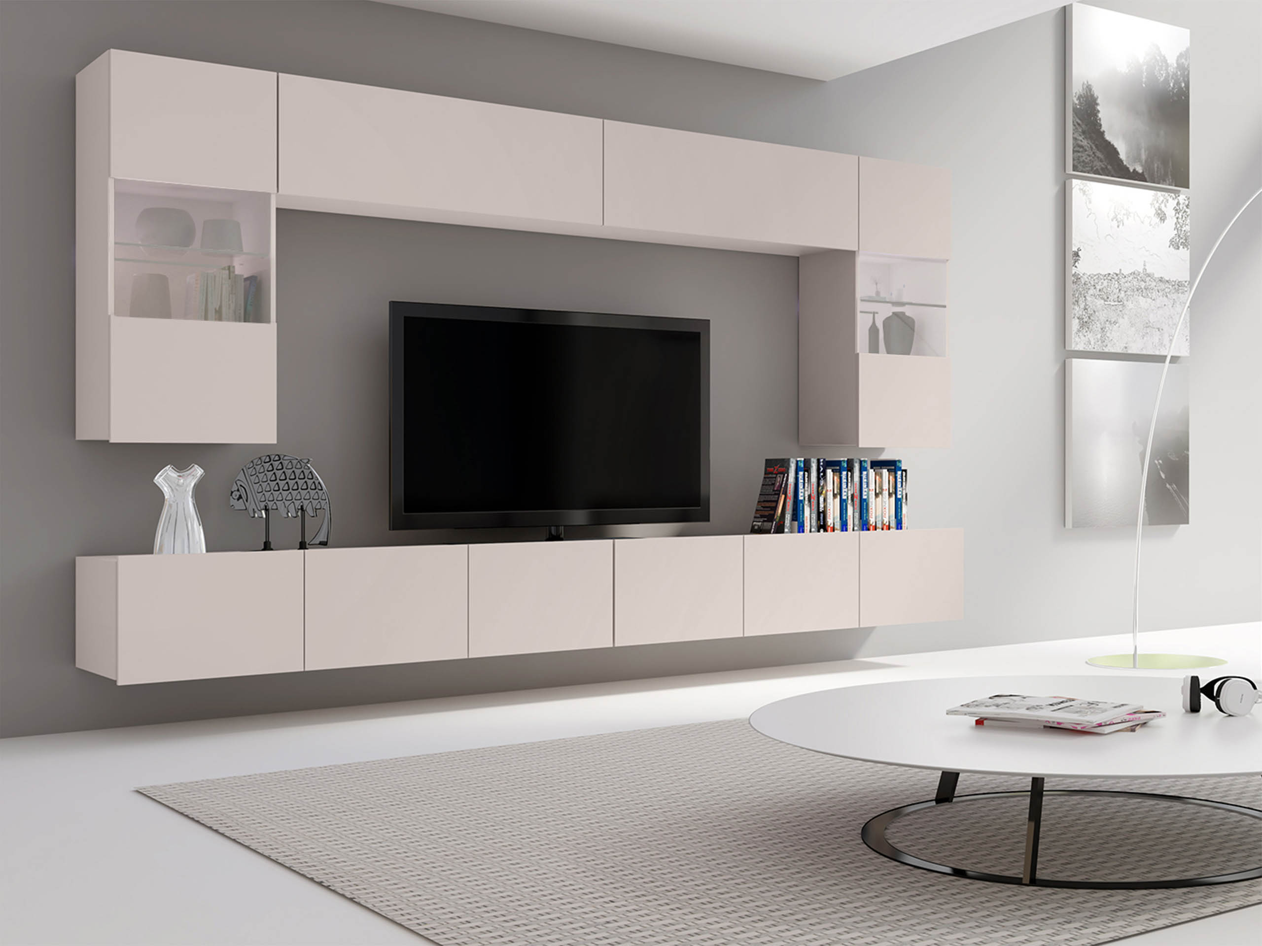 Living room set Remus I (Cashmere)