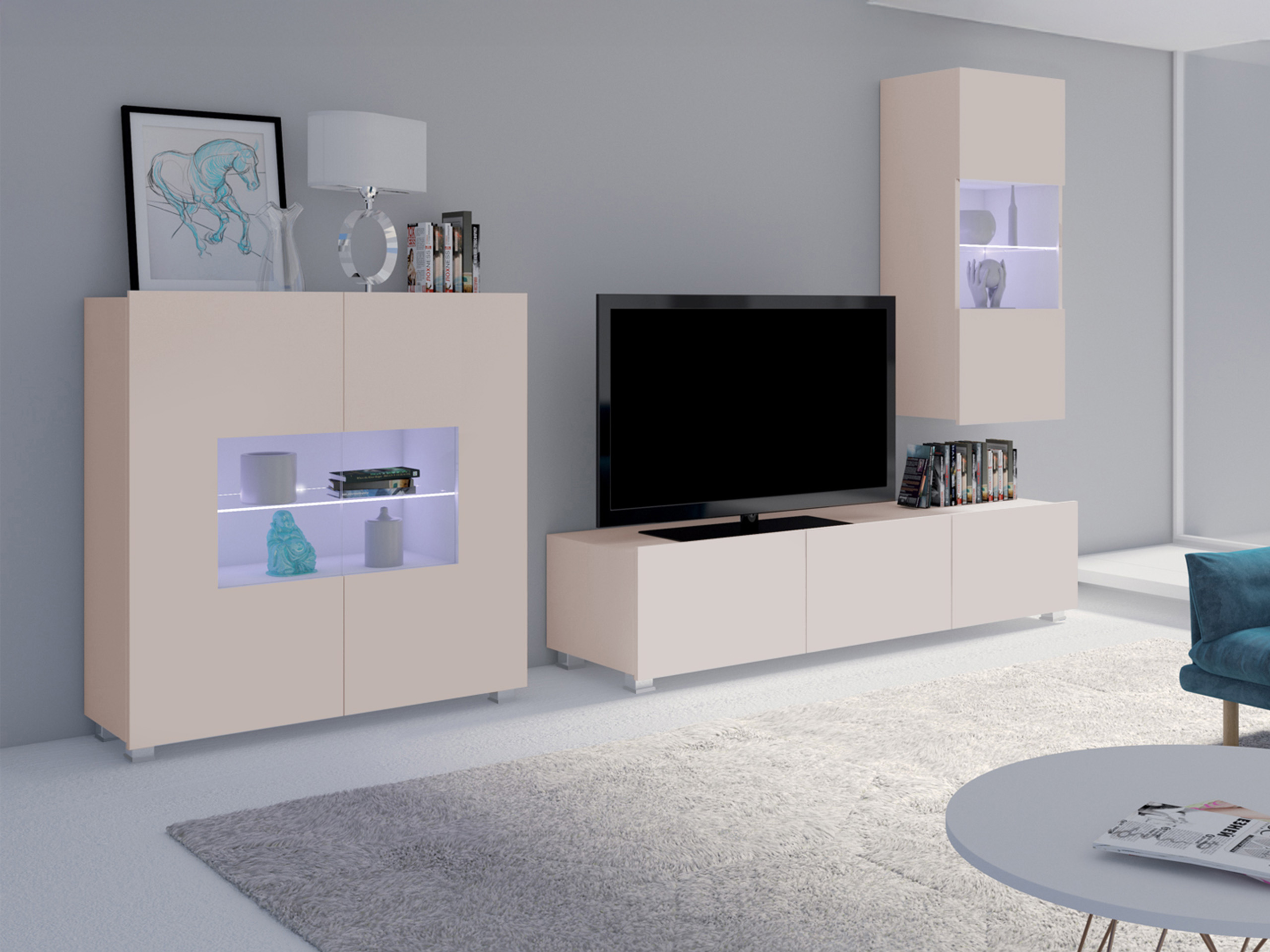 Living room set Remus VII (Cashmere)