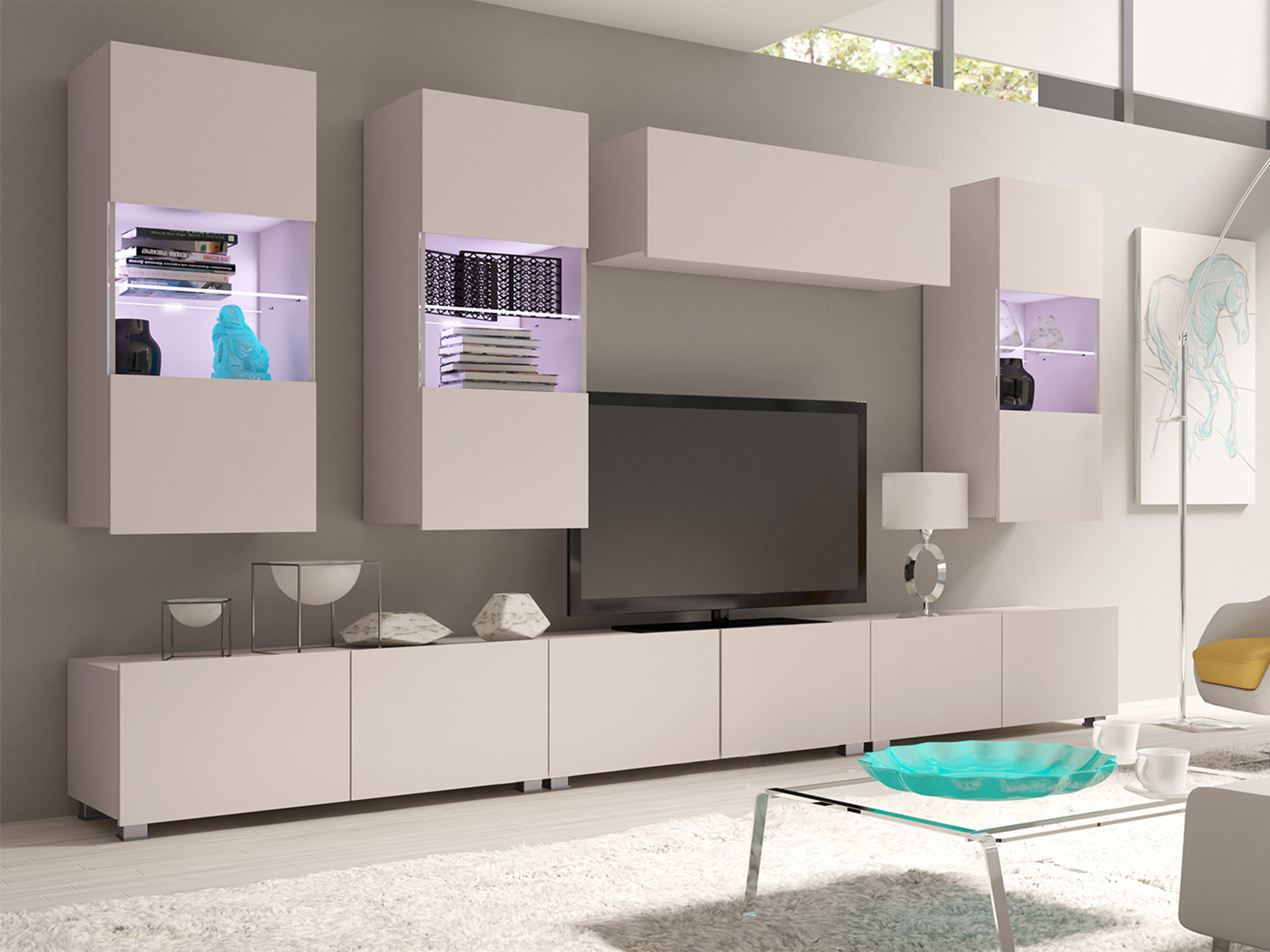 Living room set Remus XI (Cashmere)