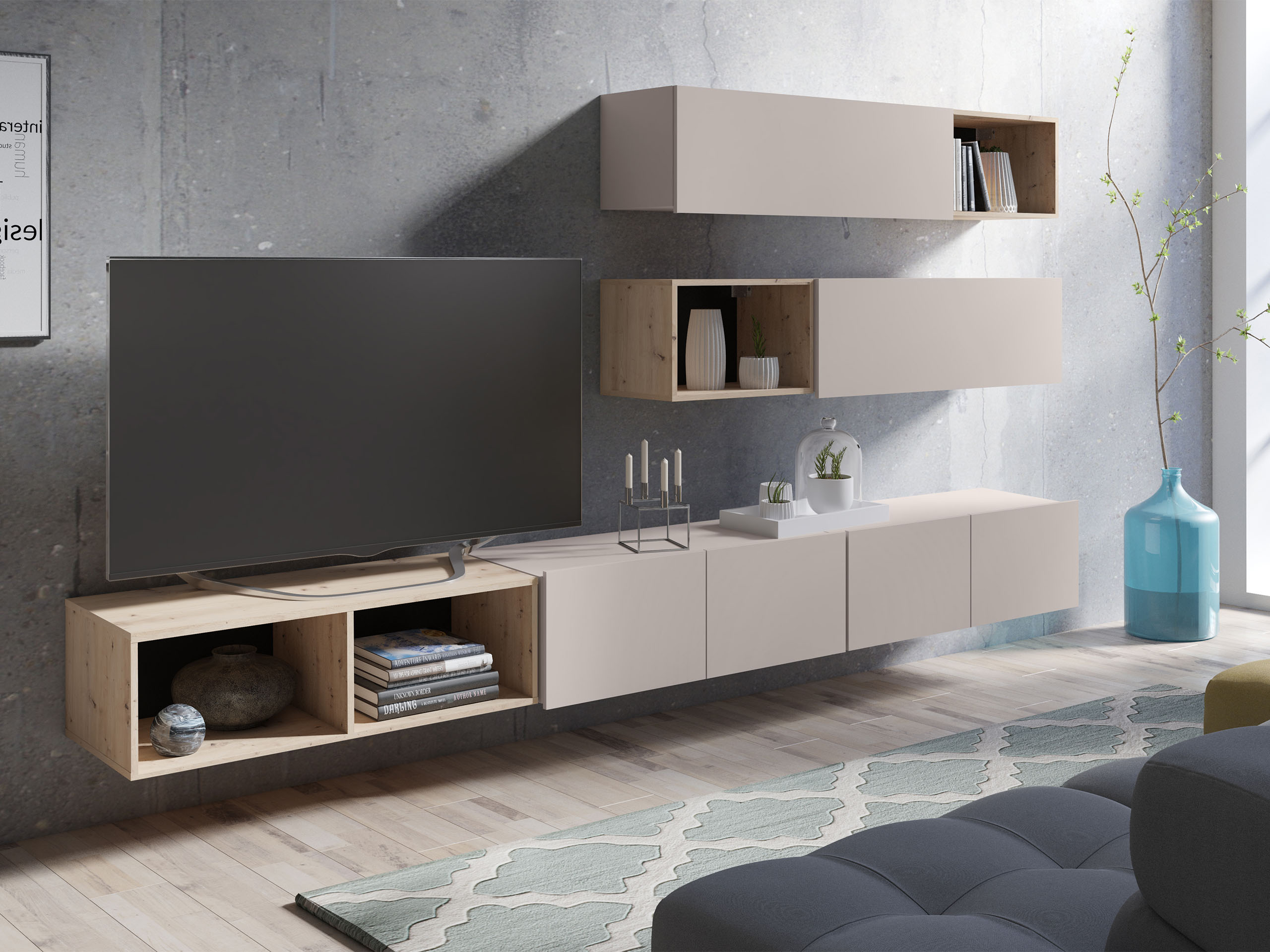 Living room set Remus XXV (Cashmere)