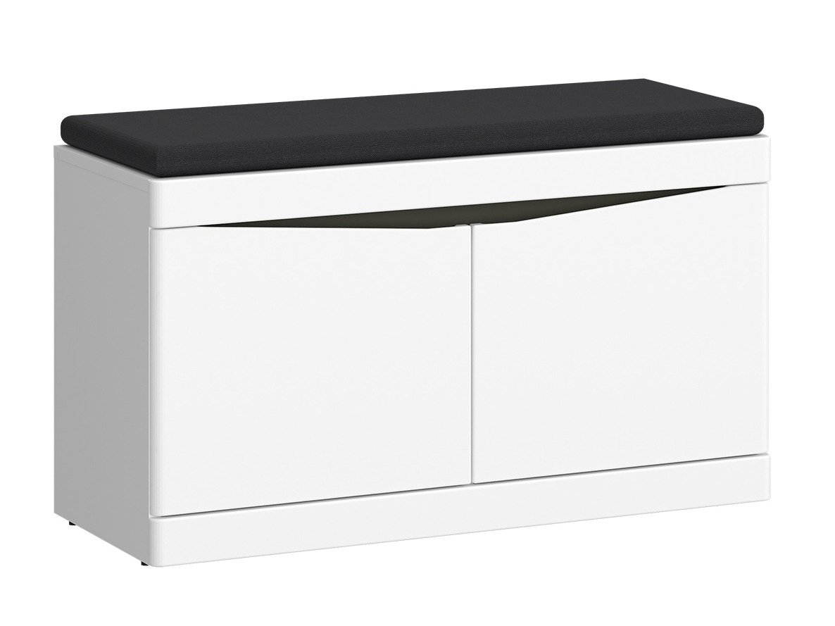 Shoe cabinet Ontario 146 (White)