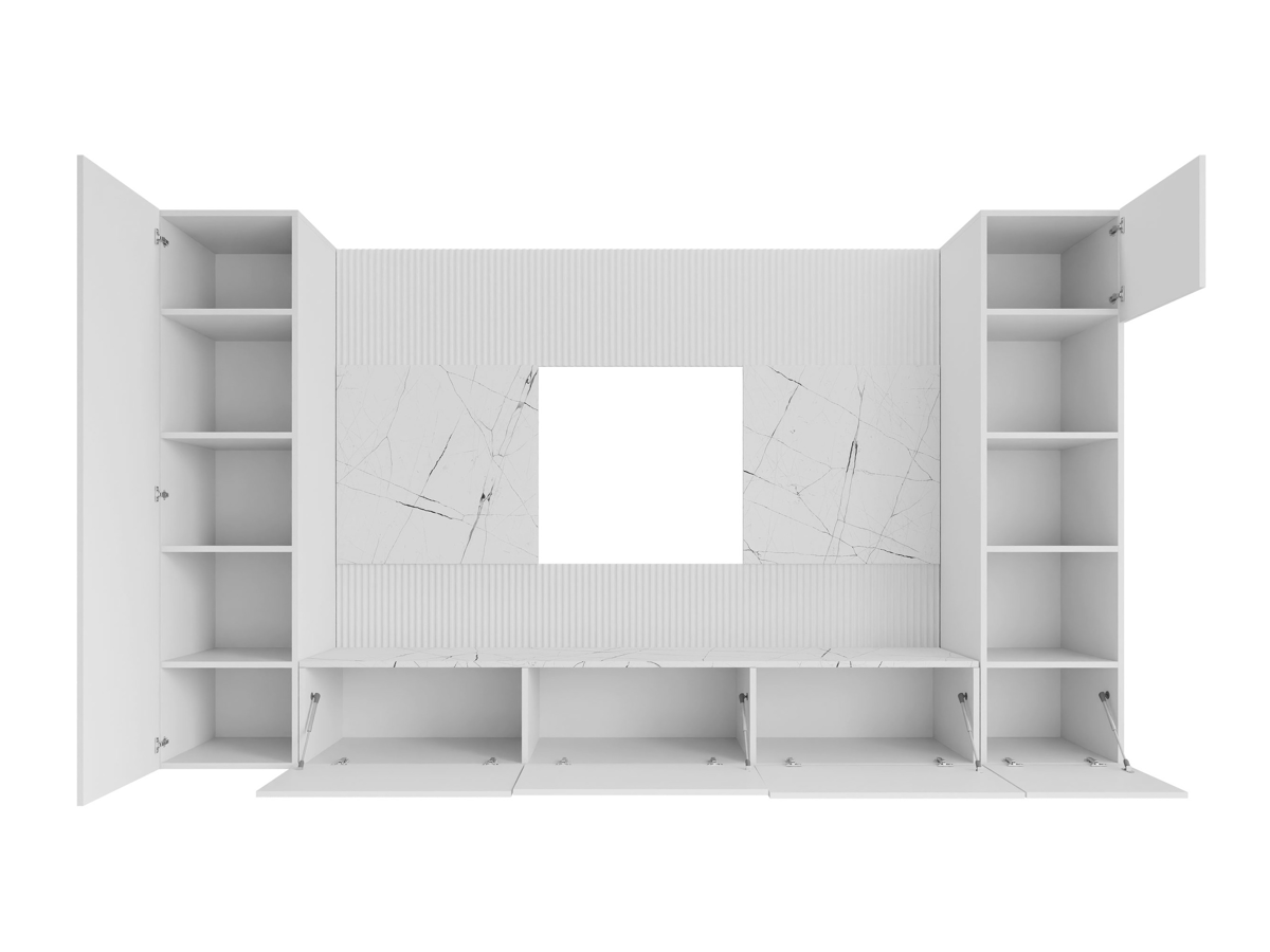 Living room set Comfivo 450 (Beige + Oak)