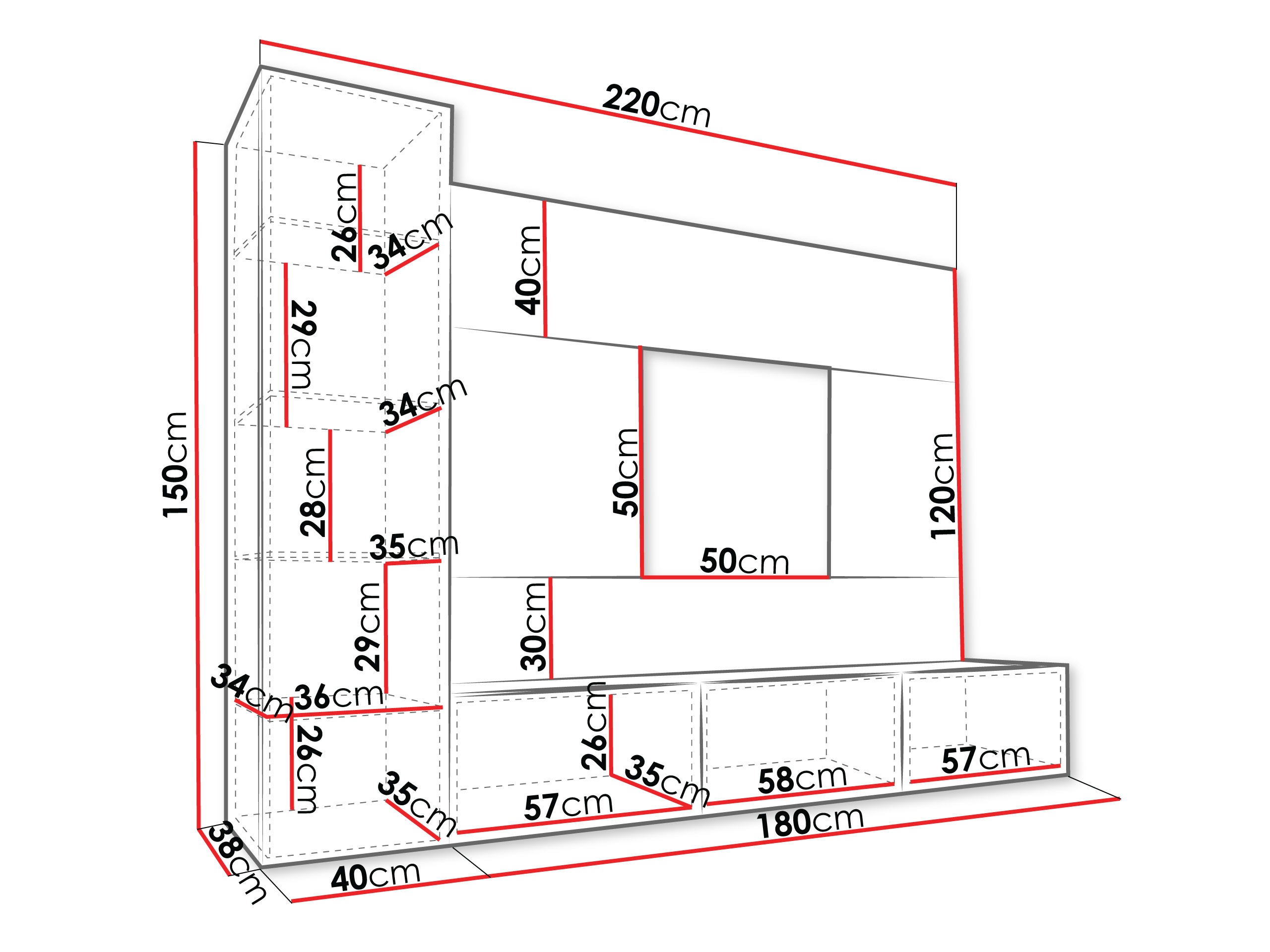 Living room set Comfivo 452 (Black + Black marble)