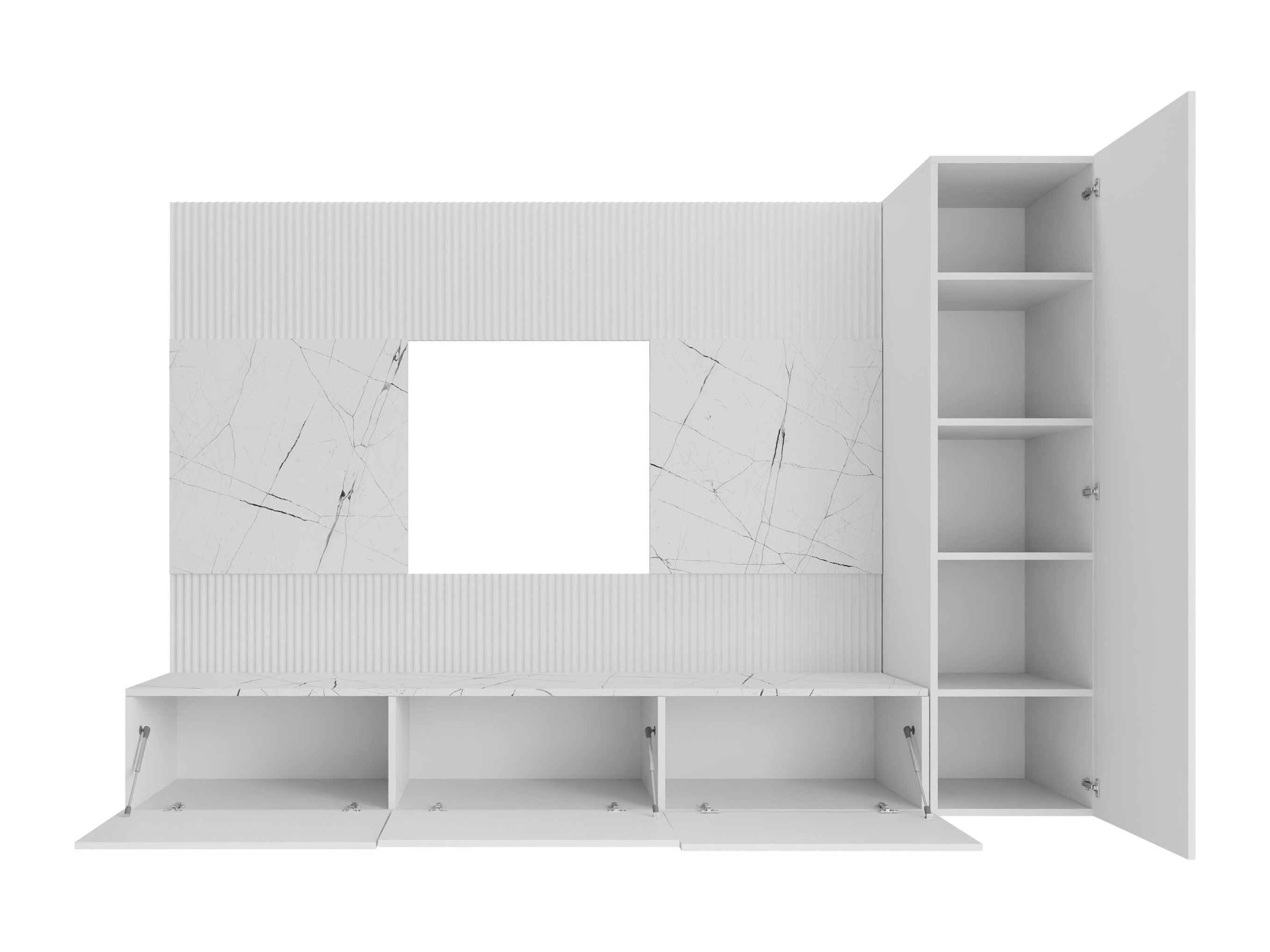 Living room set Comfivo Salix VI (Beige + Cremona oak)
