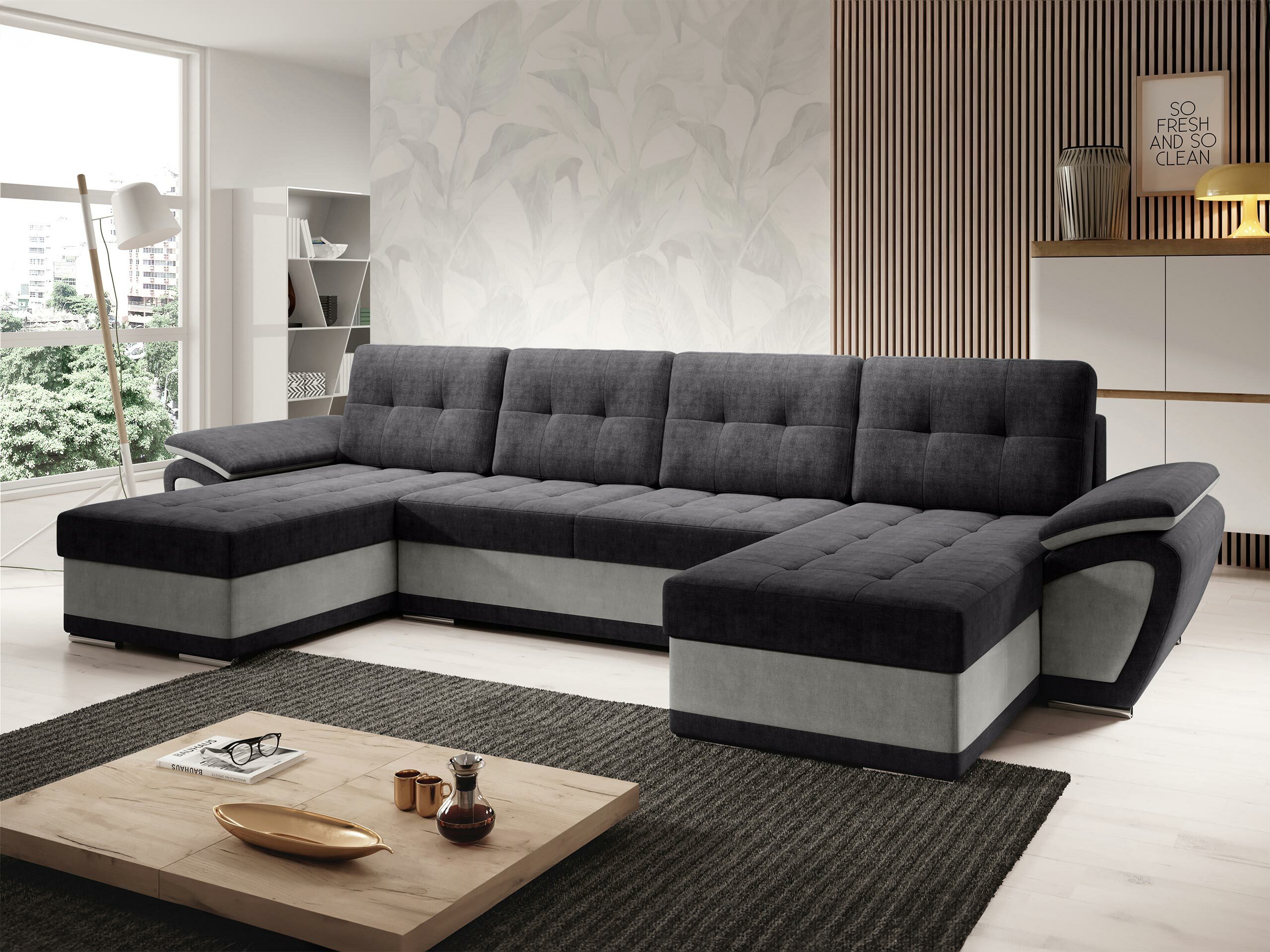 Corner sofa Arvada 115 (Orinoco 96 + Orinoco 90)