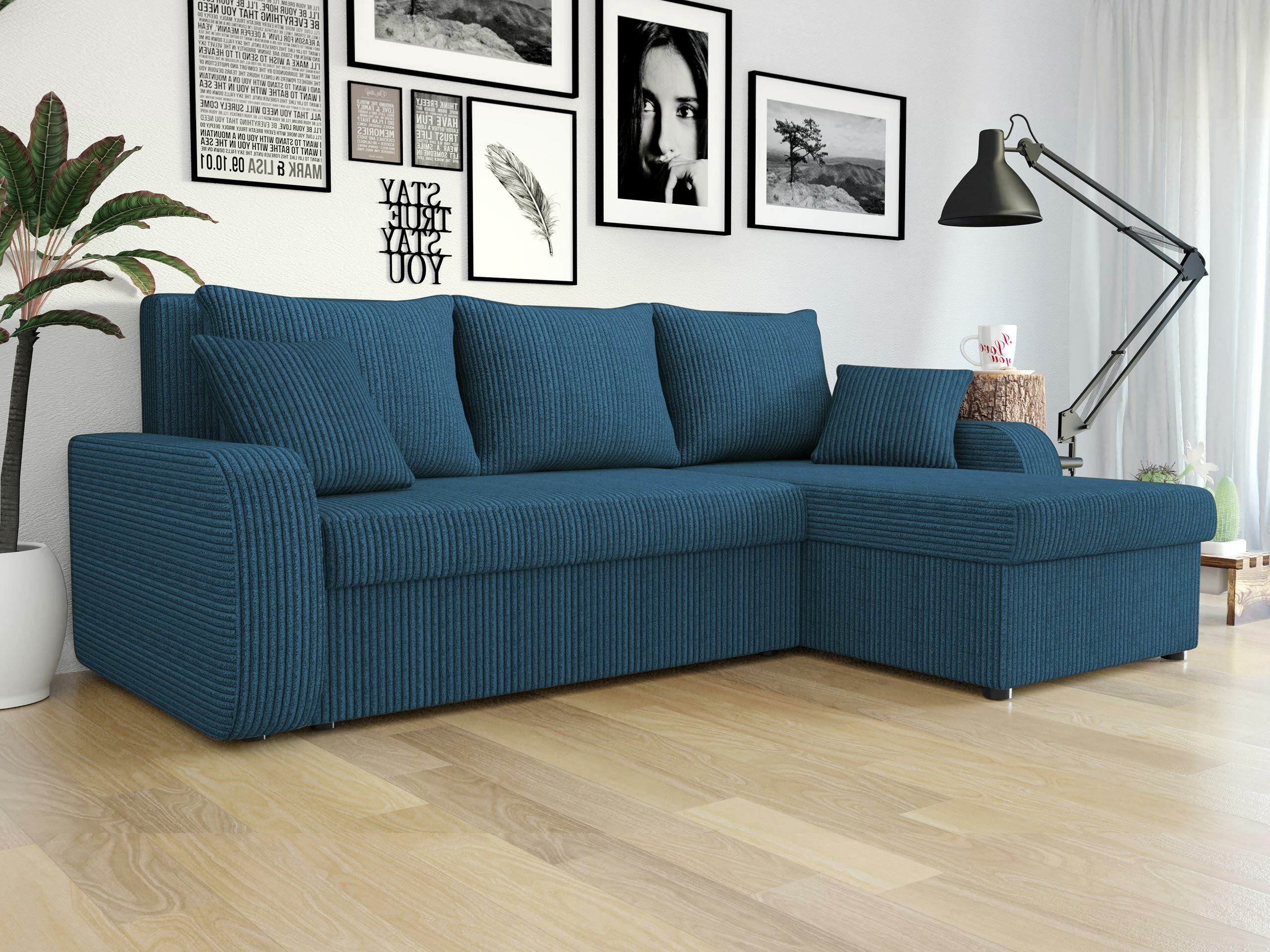 Corner sofa Comfivo Melissa I (Poso 05)
