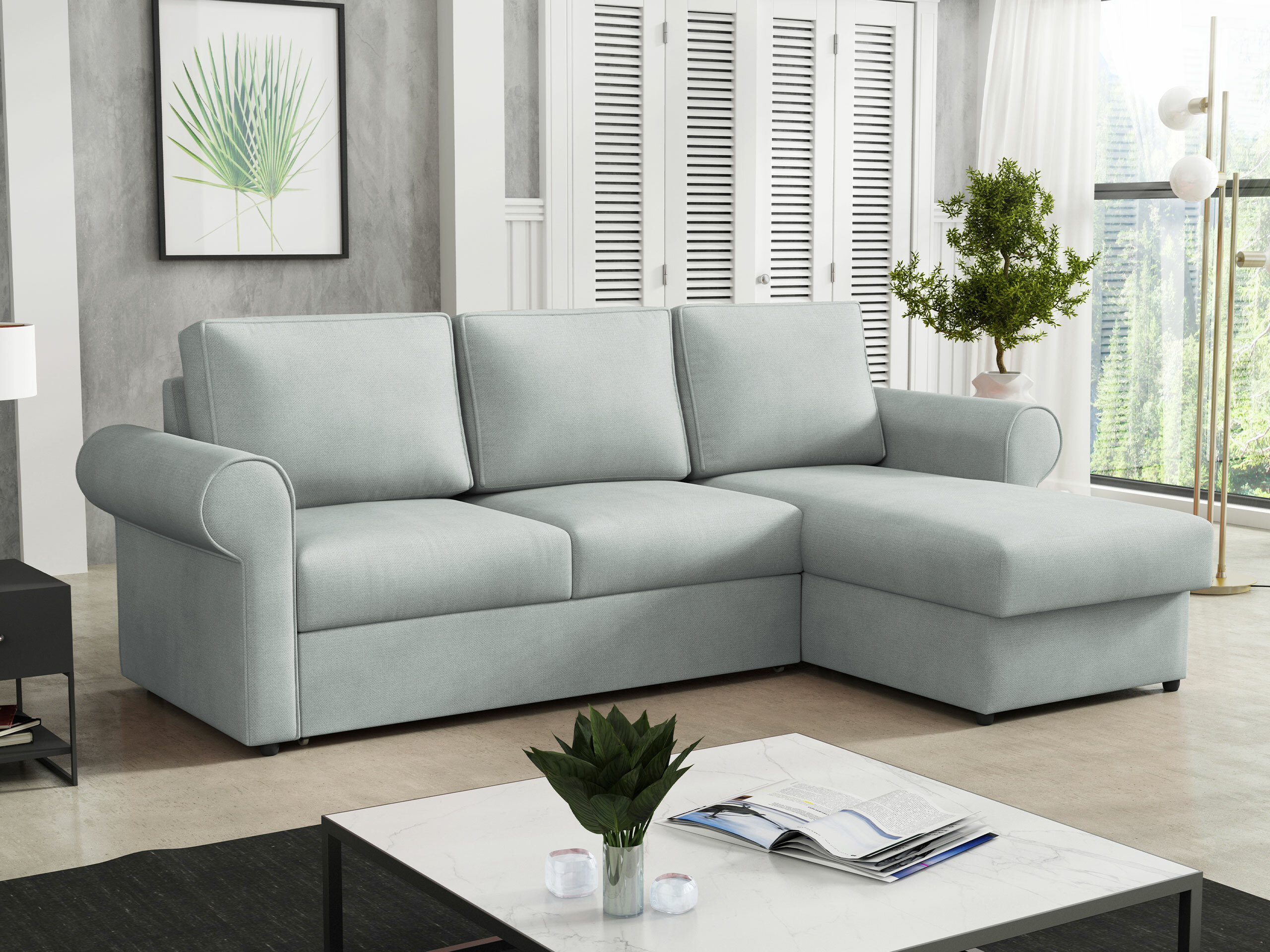 Corner sofa Columbus 131 (Paros 05)