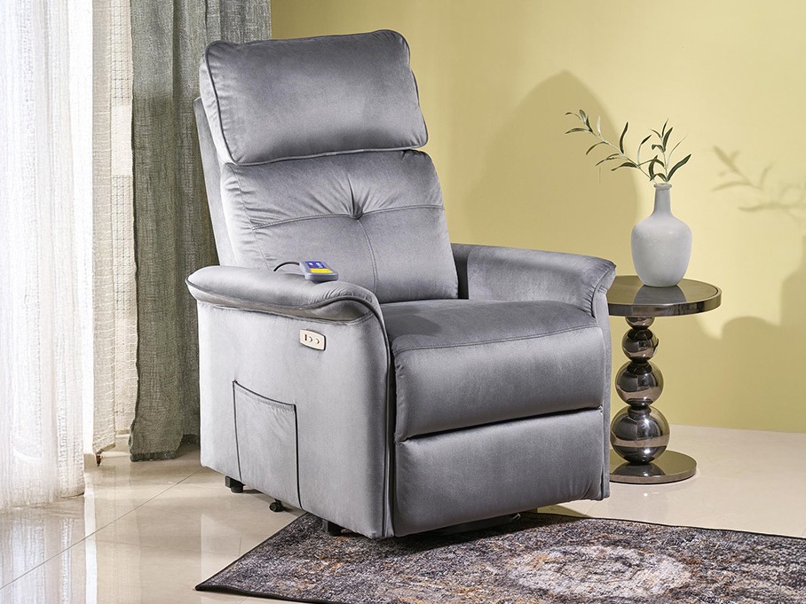 Armchair recliner Houston 1979 (Grey)