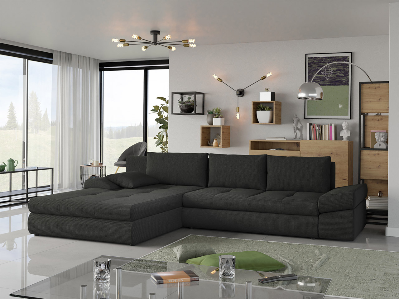 Corner sofa Lincoln 124 (Inari 95)