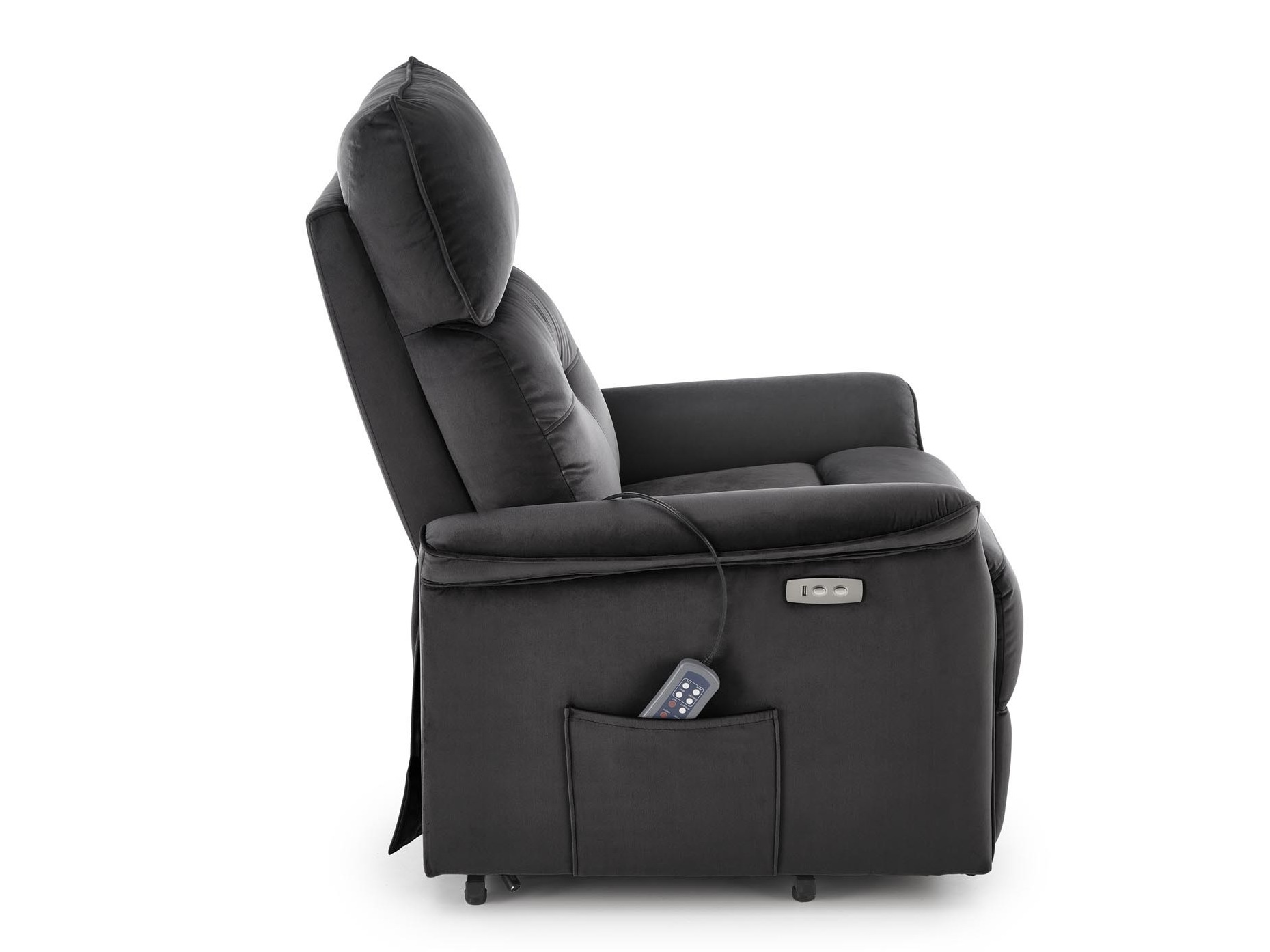 Recliner armchair Houston 1979 (Black)