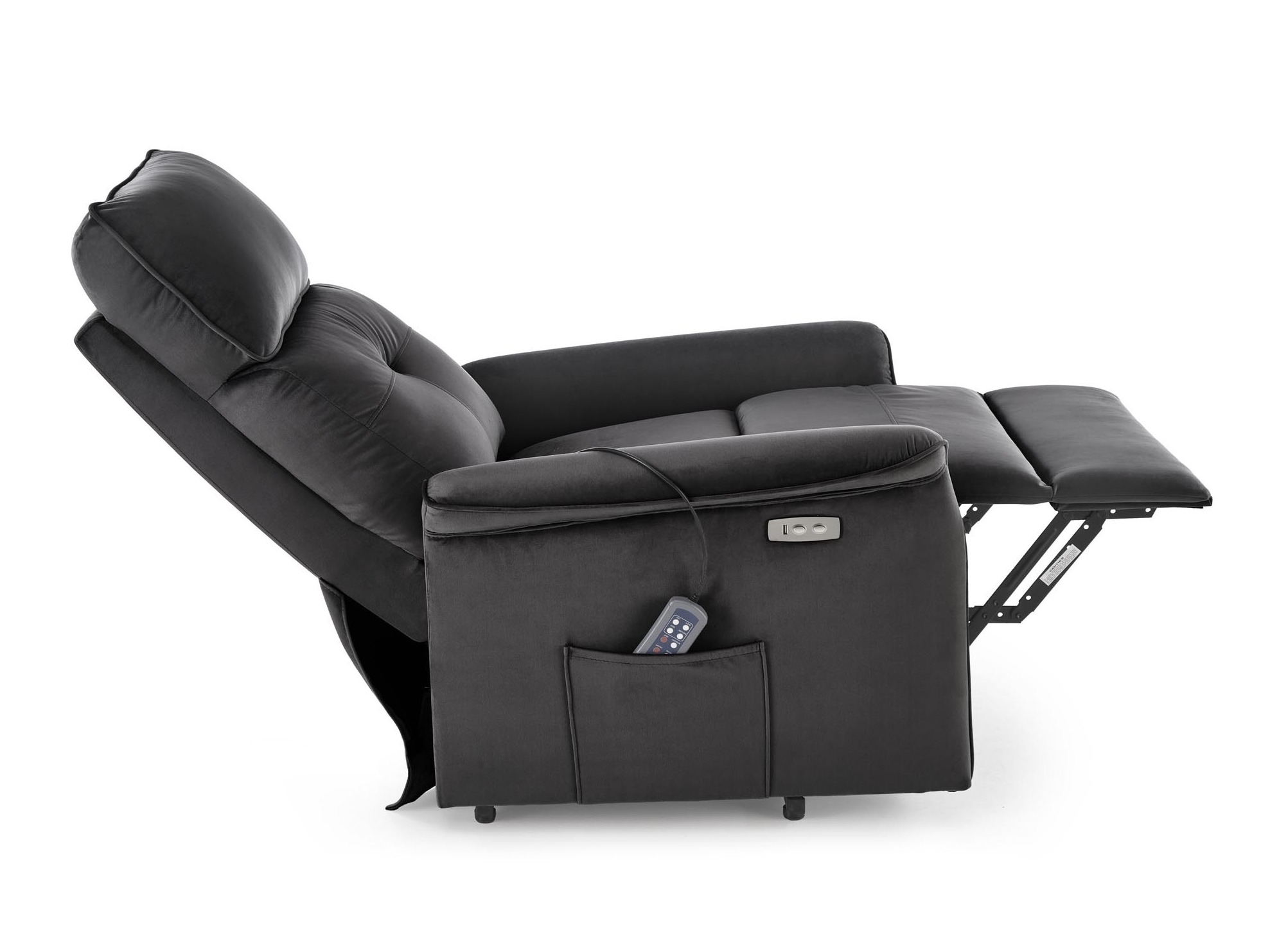 Recliner armchair Houston 1979 (Black)