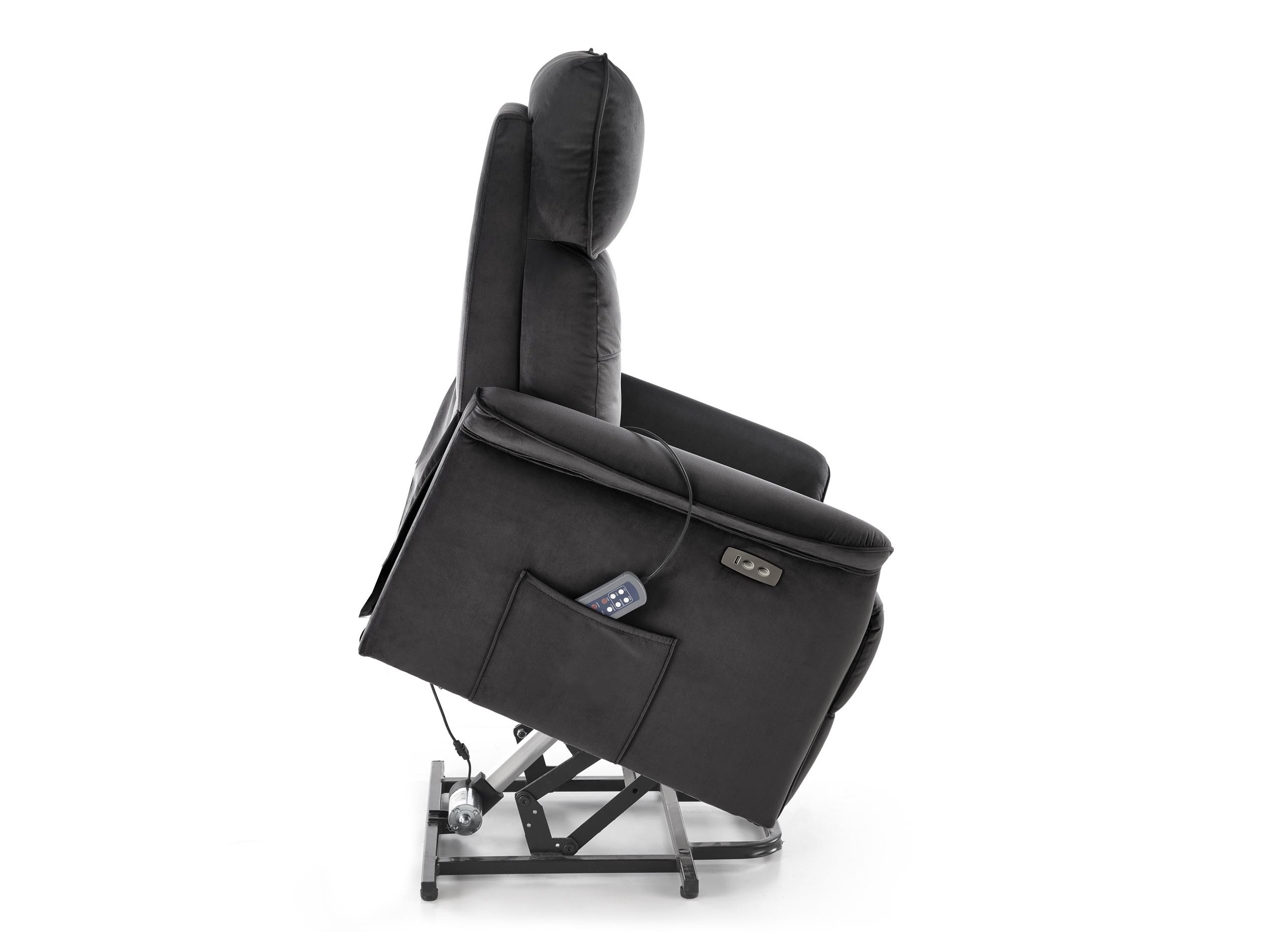 Recliner armchair Houston 1979 (Black)