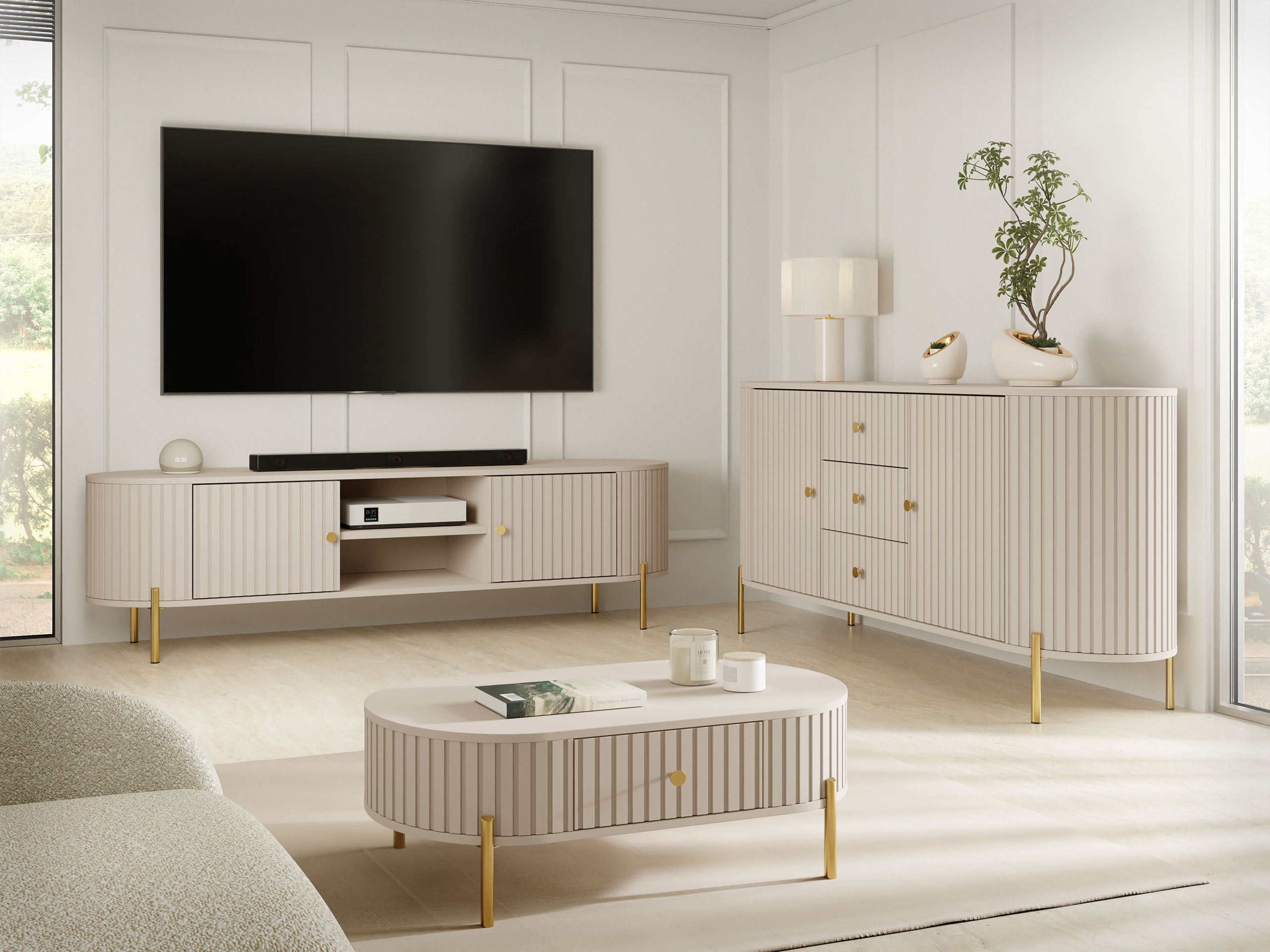 Living room set Comfivo Mirsoni 105