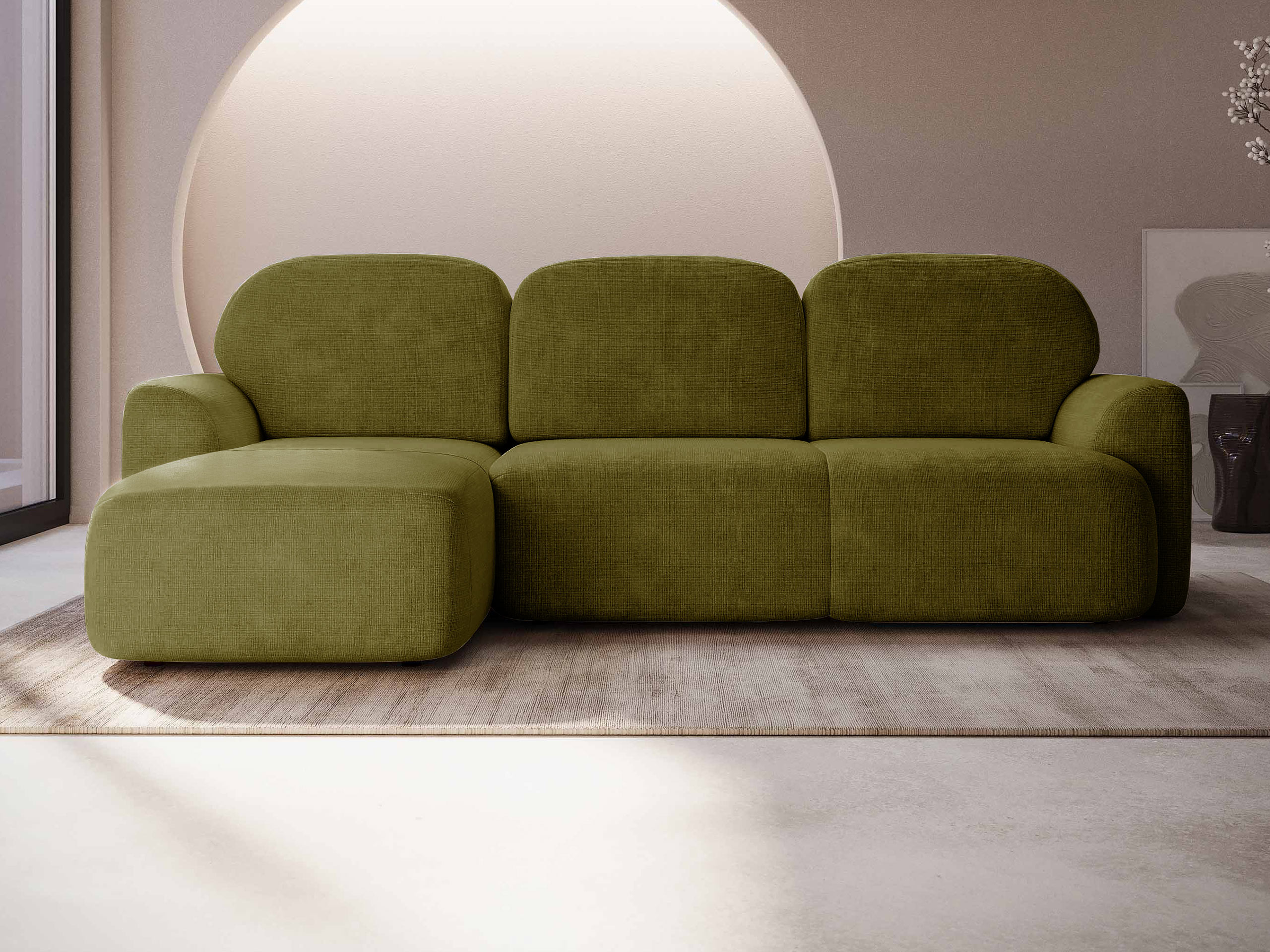 Corner sofa ComfiDream Fjoruna (Cremona 38)
