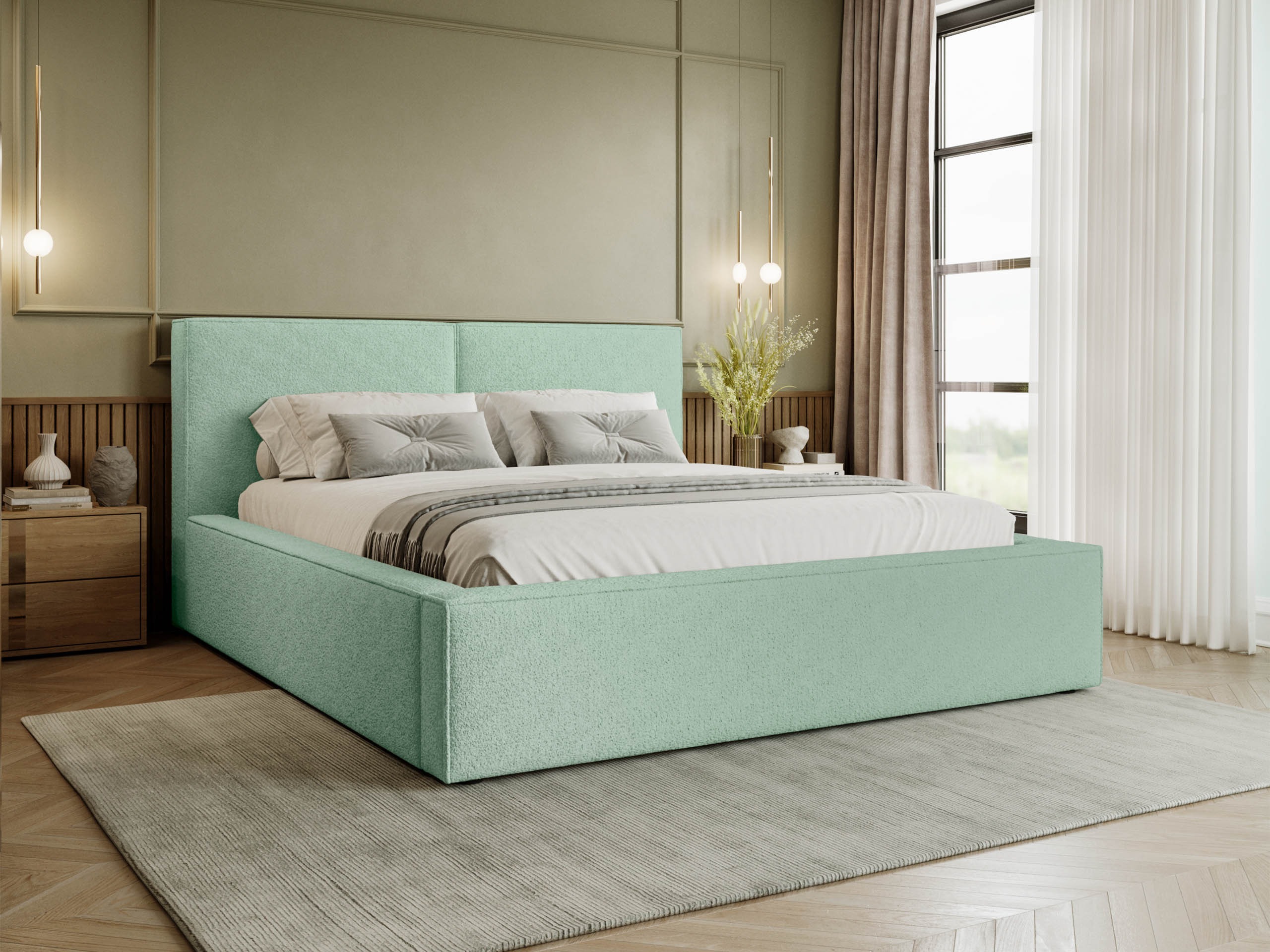 Bed TrendyNest Pelagia (Coral 55)