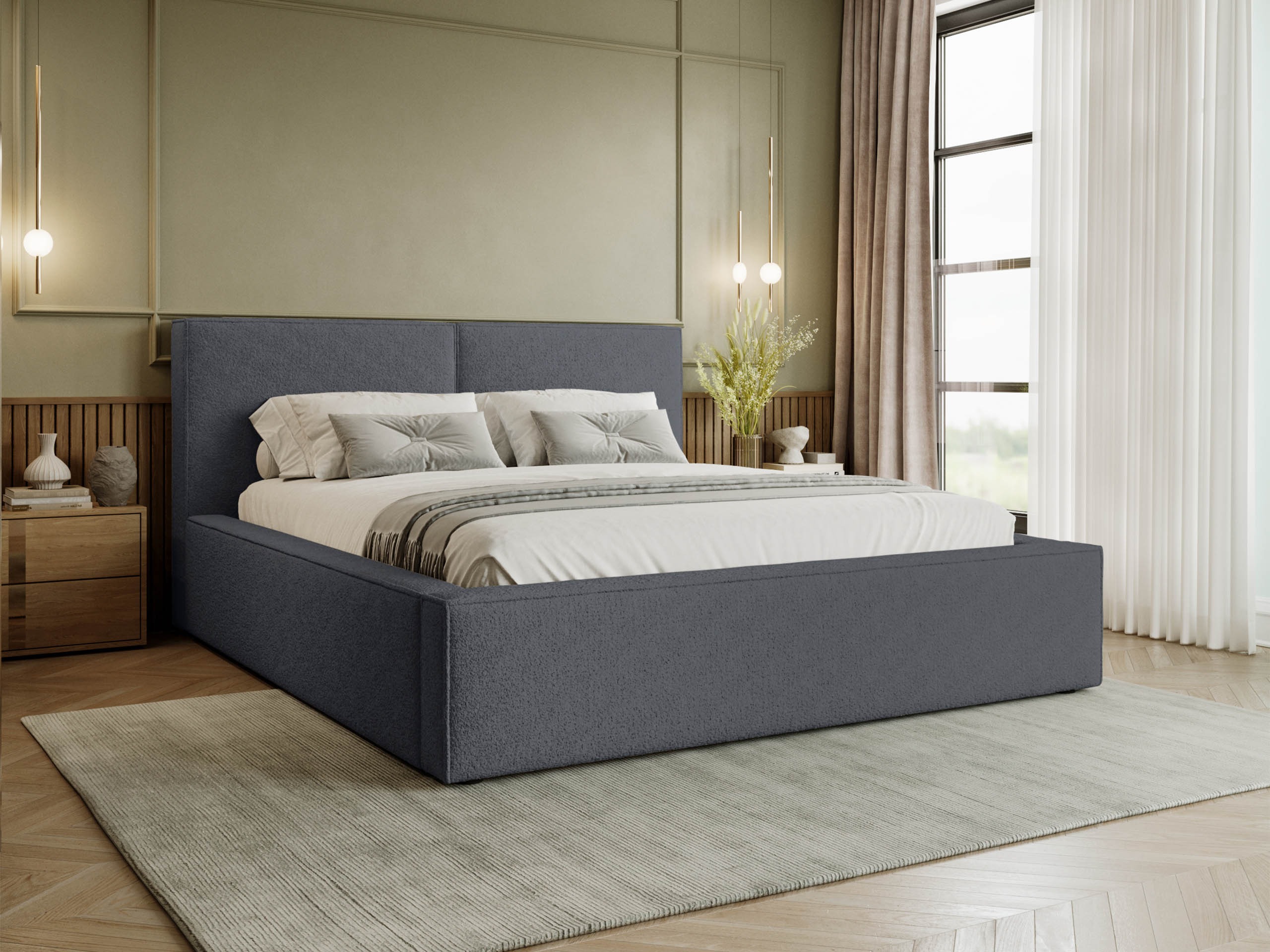 Bed TrendyNest Pelagia (Coral 80)