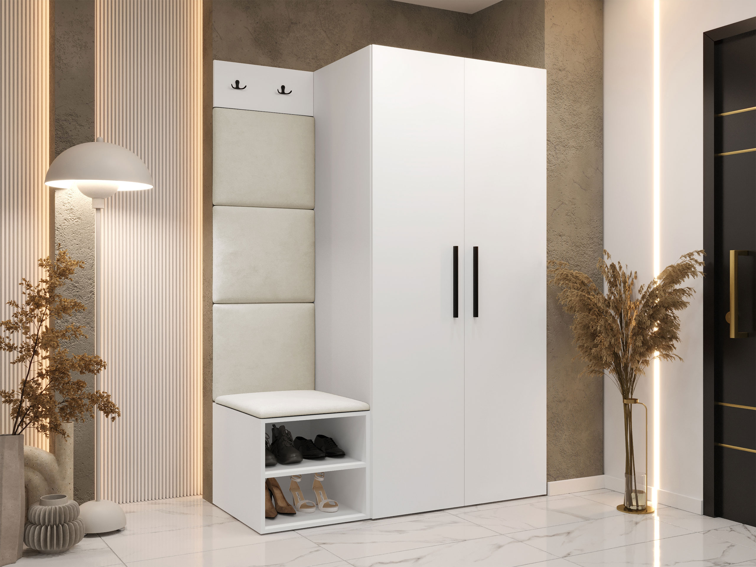 Hallway set Hartford 523 (White)