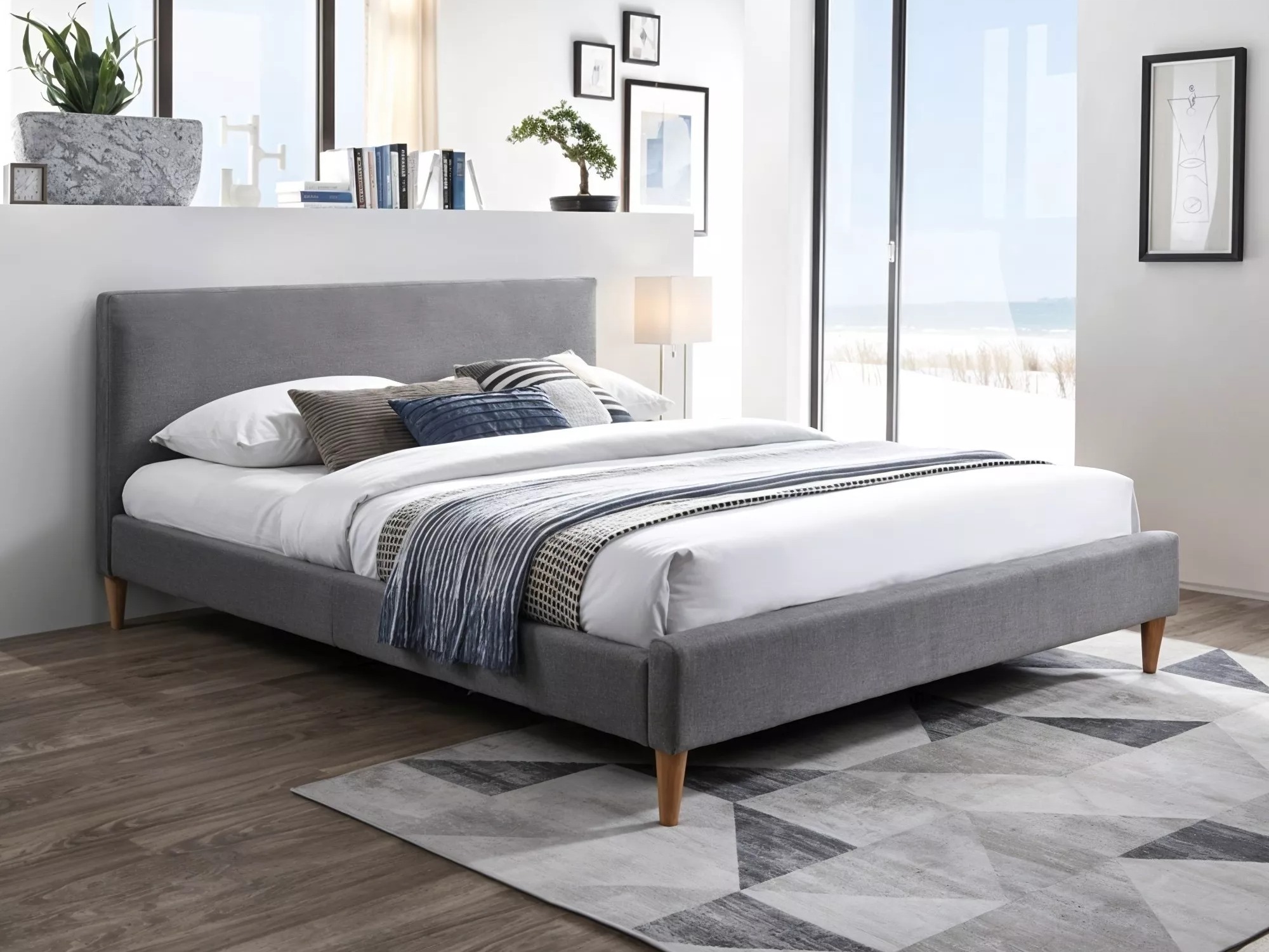 Bed Detroit 100 (Grey)