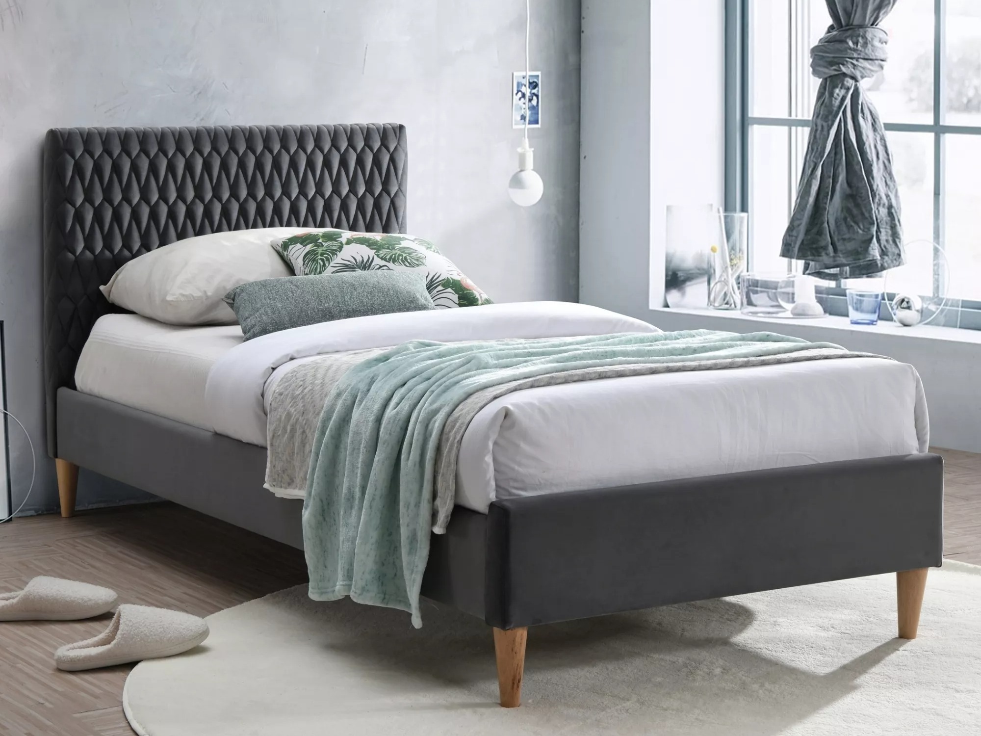 Bed Detroit 807 (Grey)