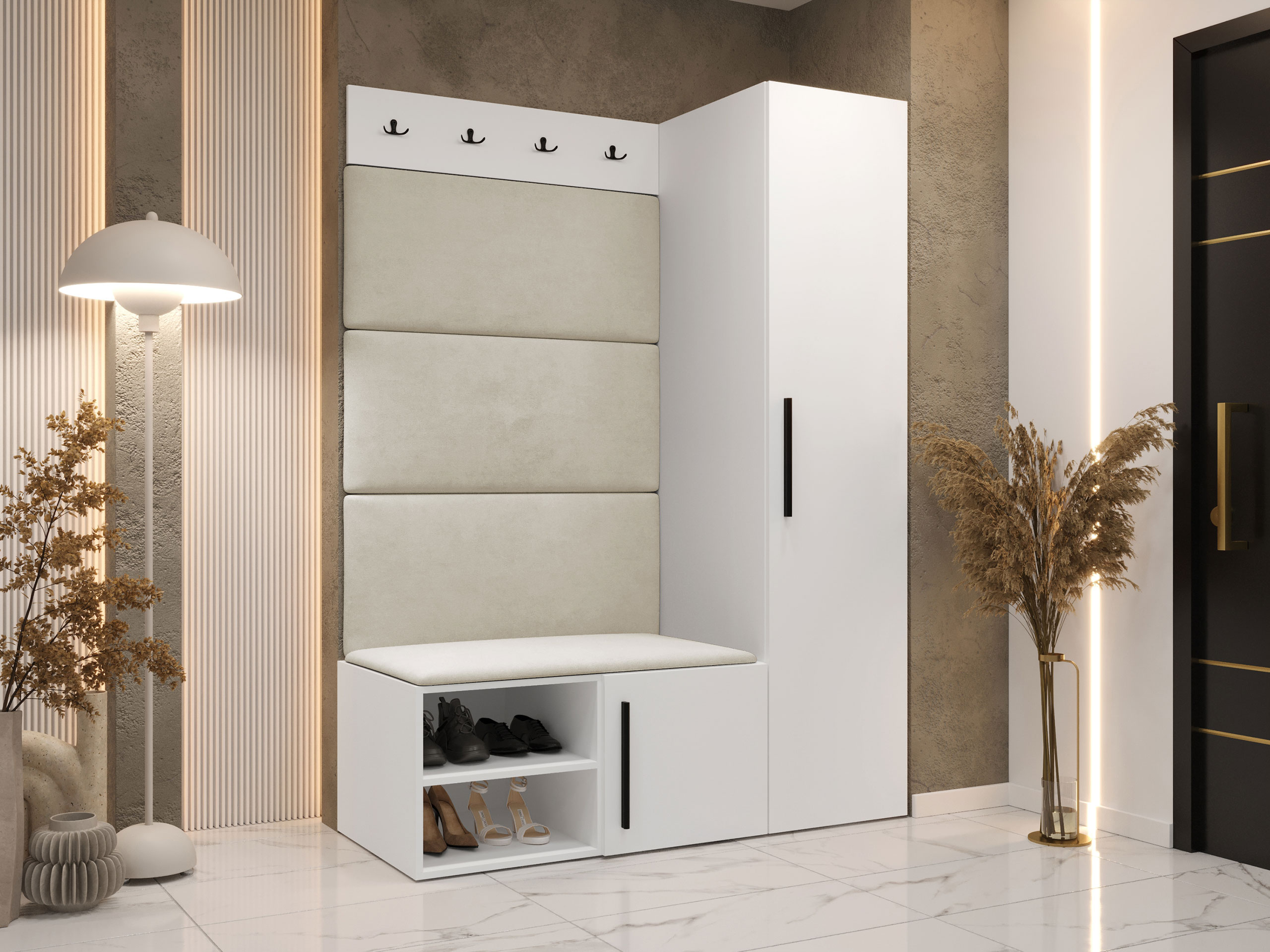 Hallway set Hartford 525 (White)