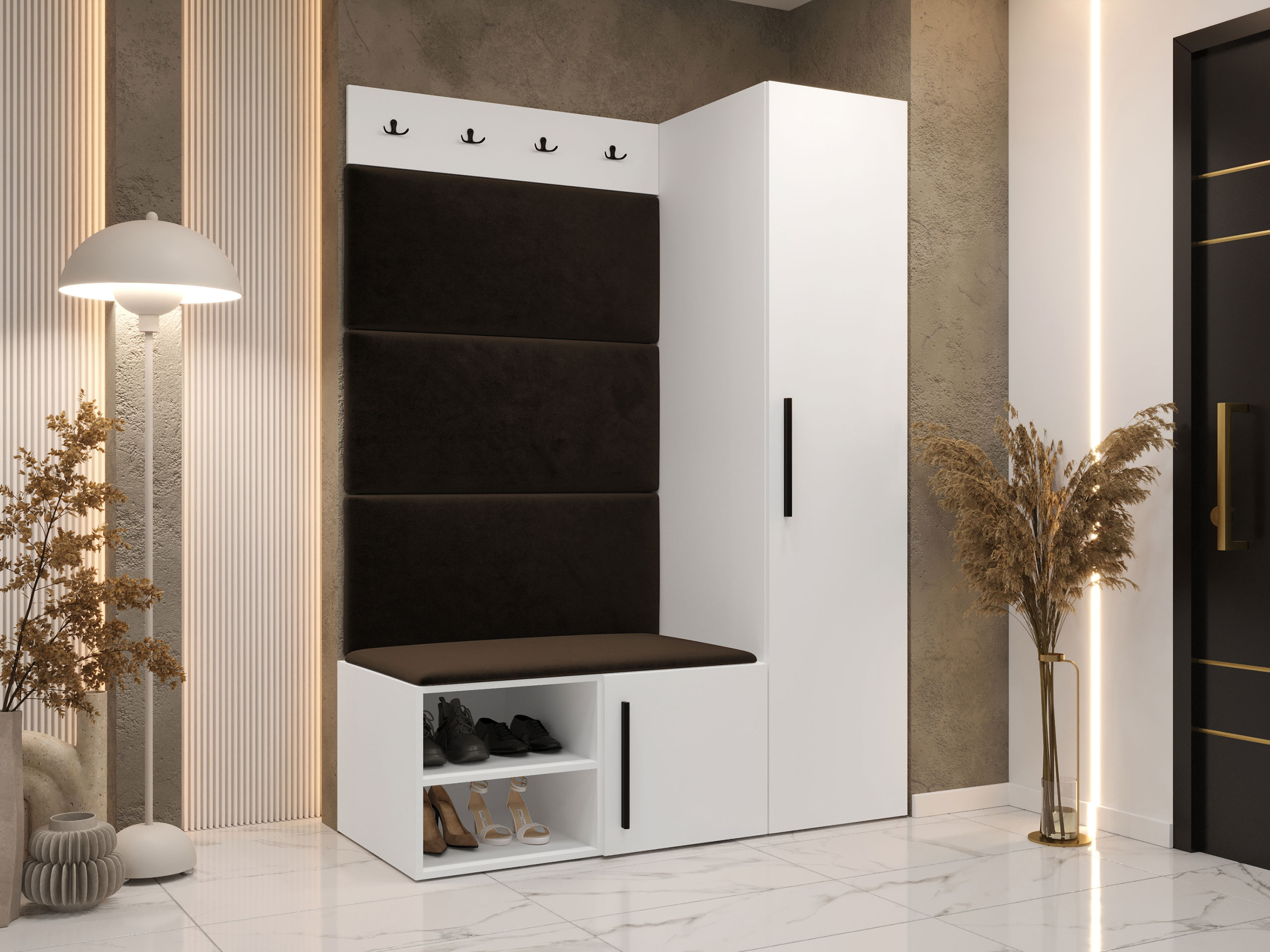 Hallway set Hartford 525 (White)