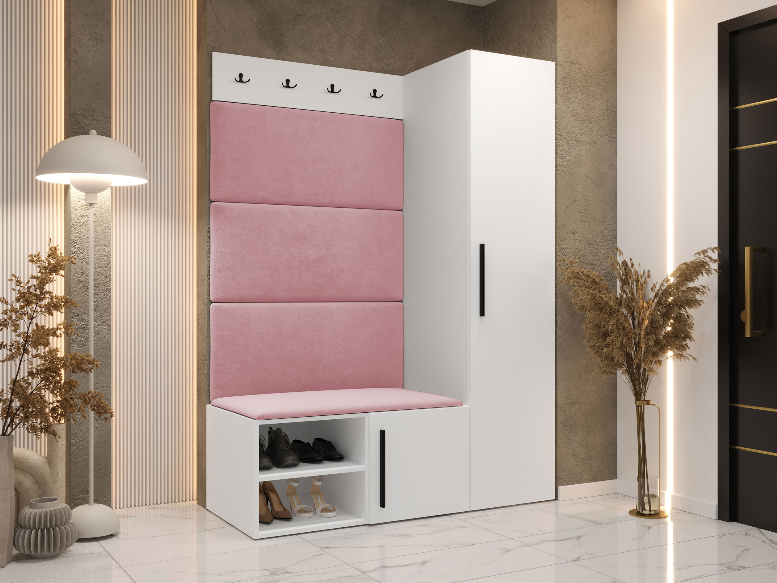 Hallway set Hartford 525 (White)