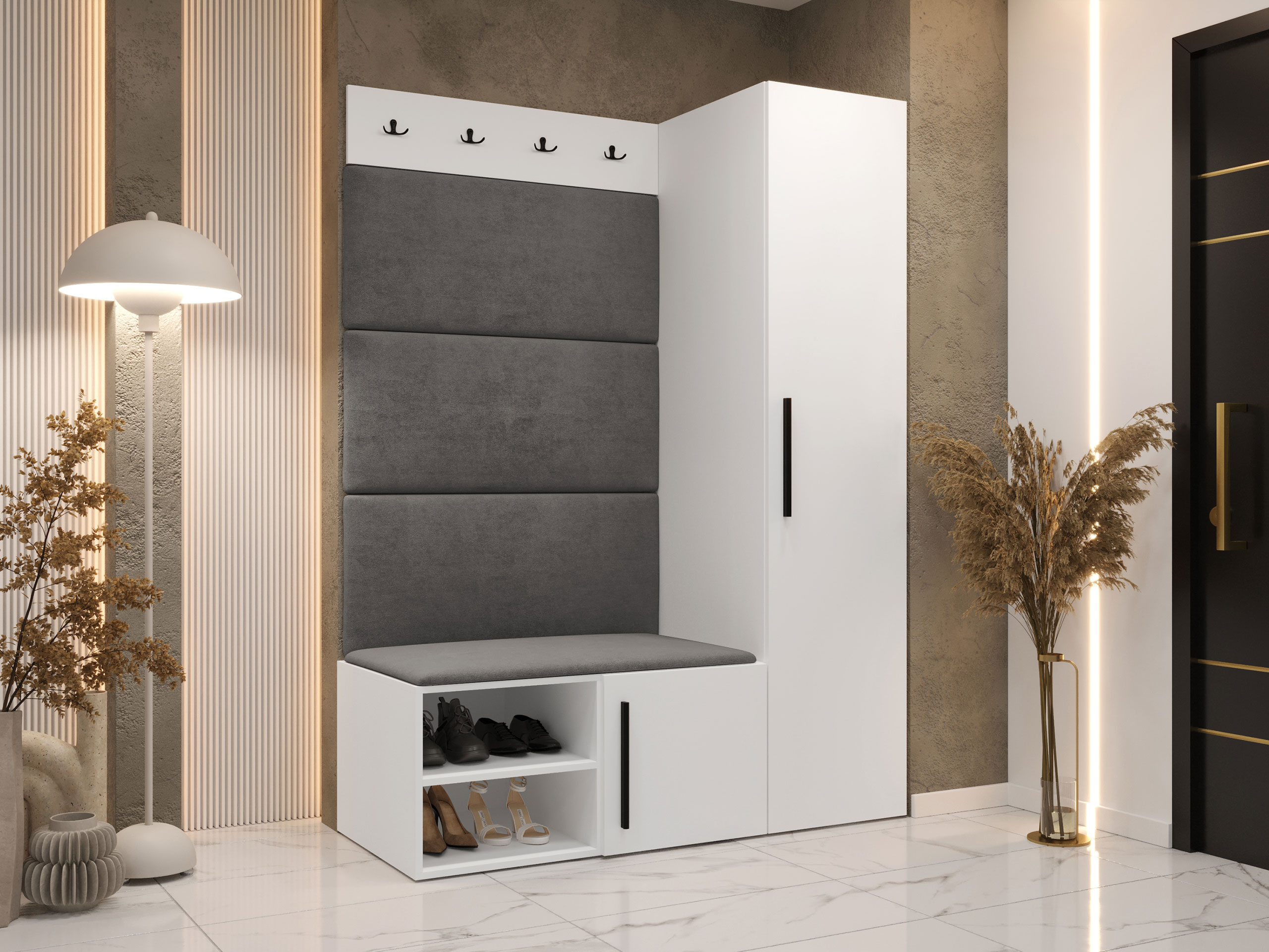 Hallway set Hartford 525 (White)