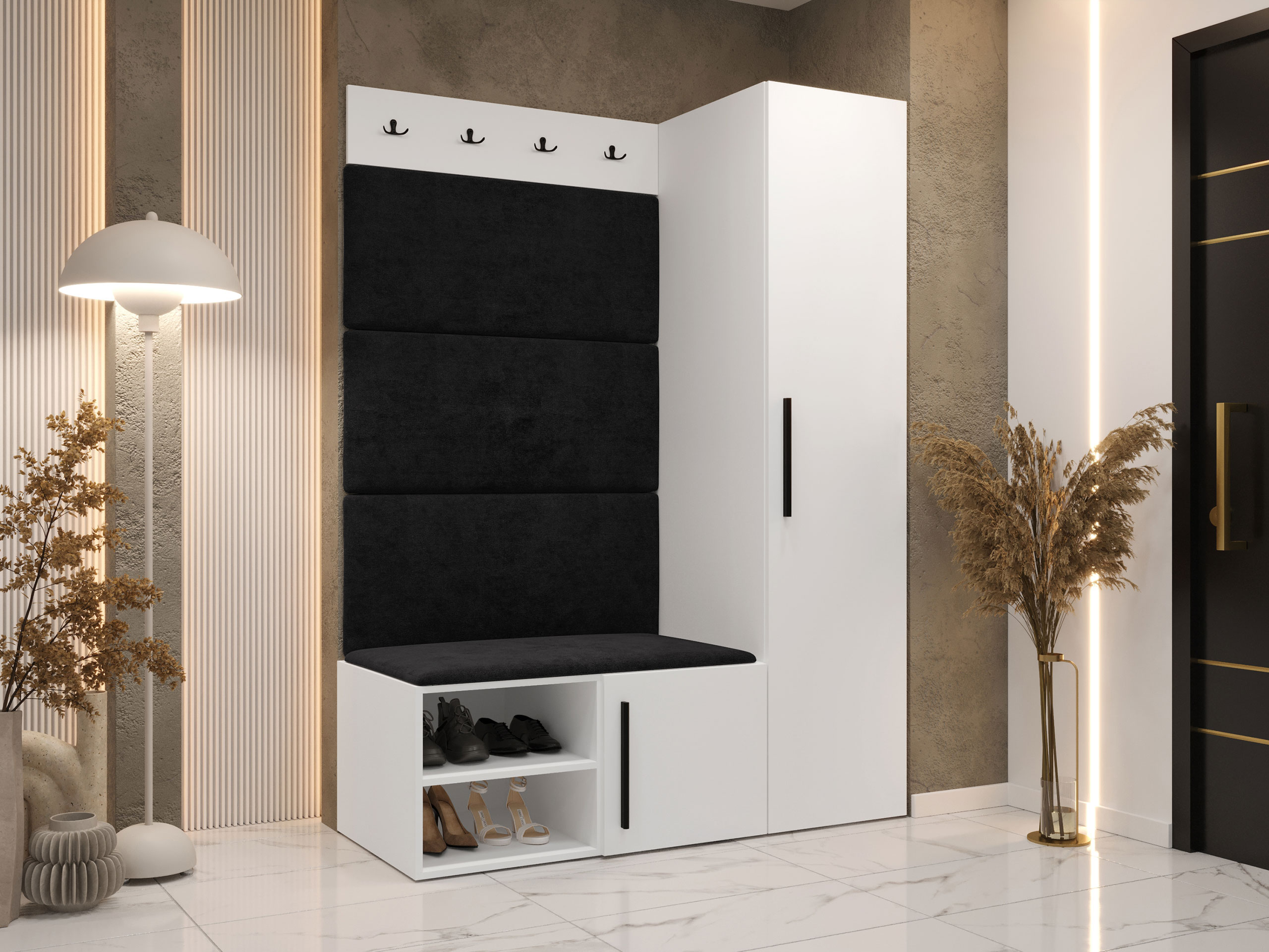 Hallway set Hartford 525 (White)