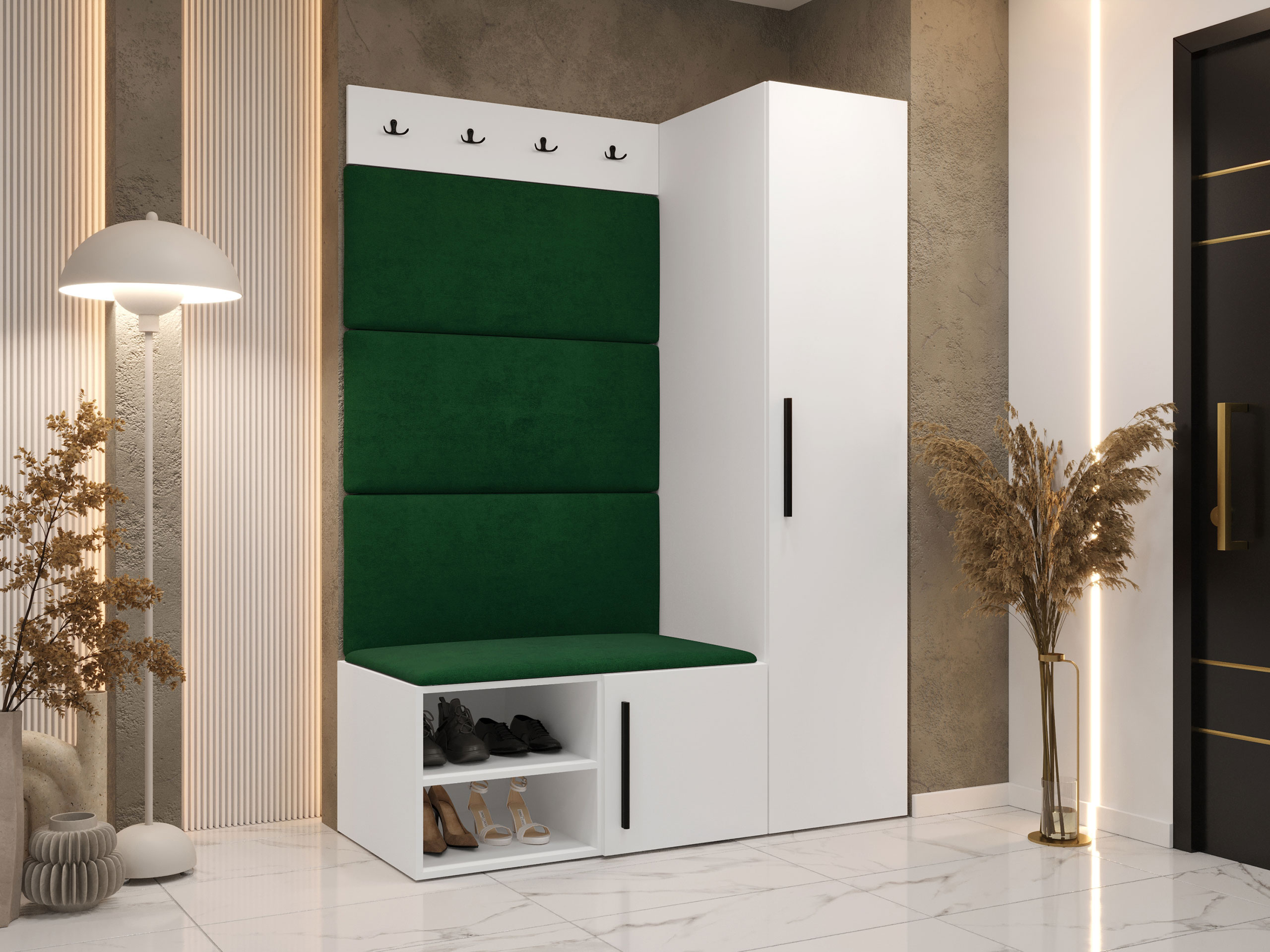 Hallway set Hartford 525 (White)