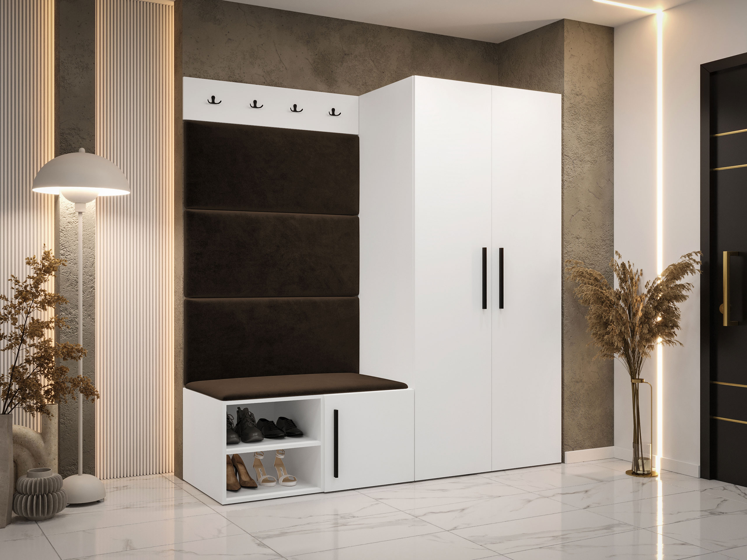 Hallway set Hartford 526 (White)