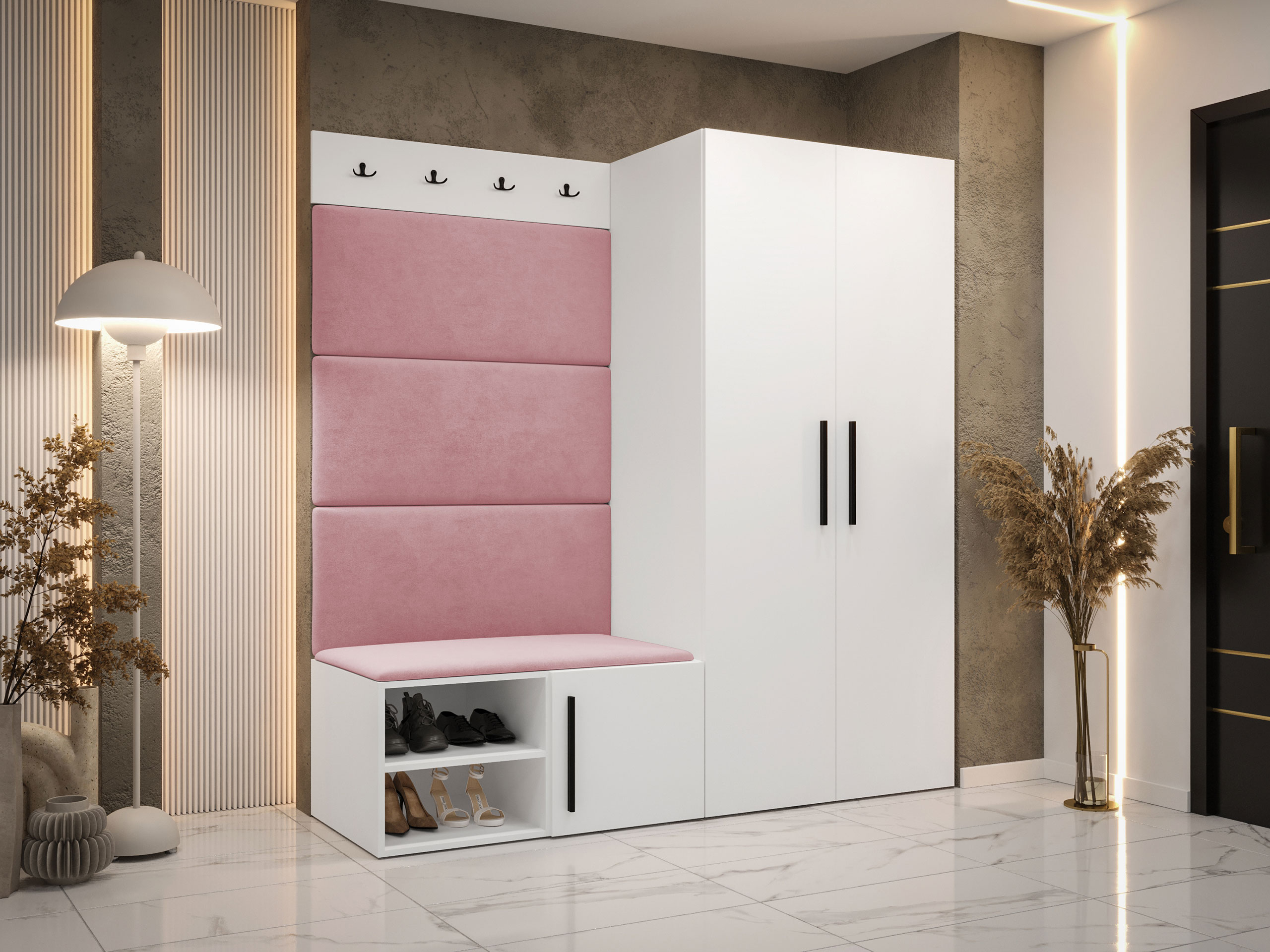 Hallway set Hartford 526 (White)