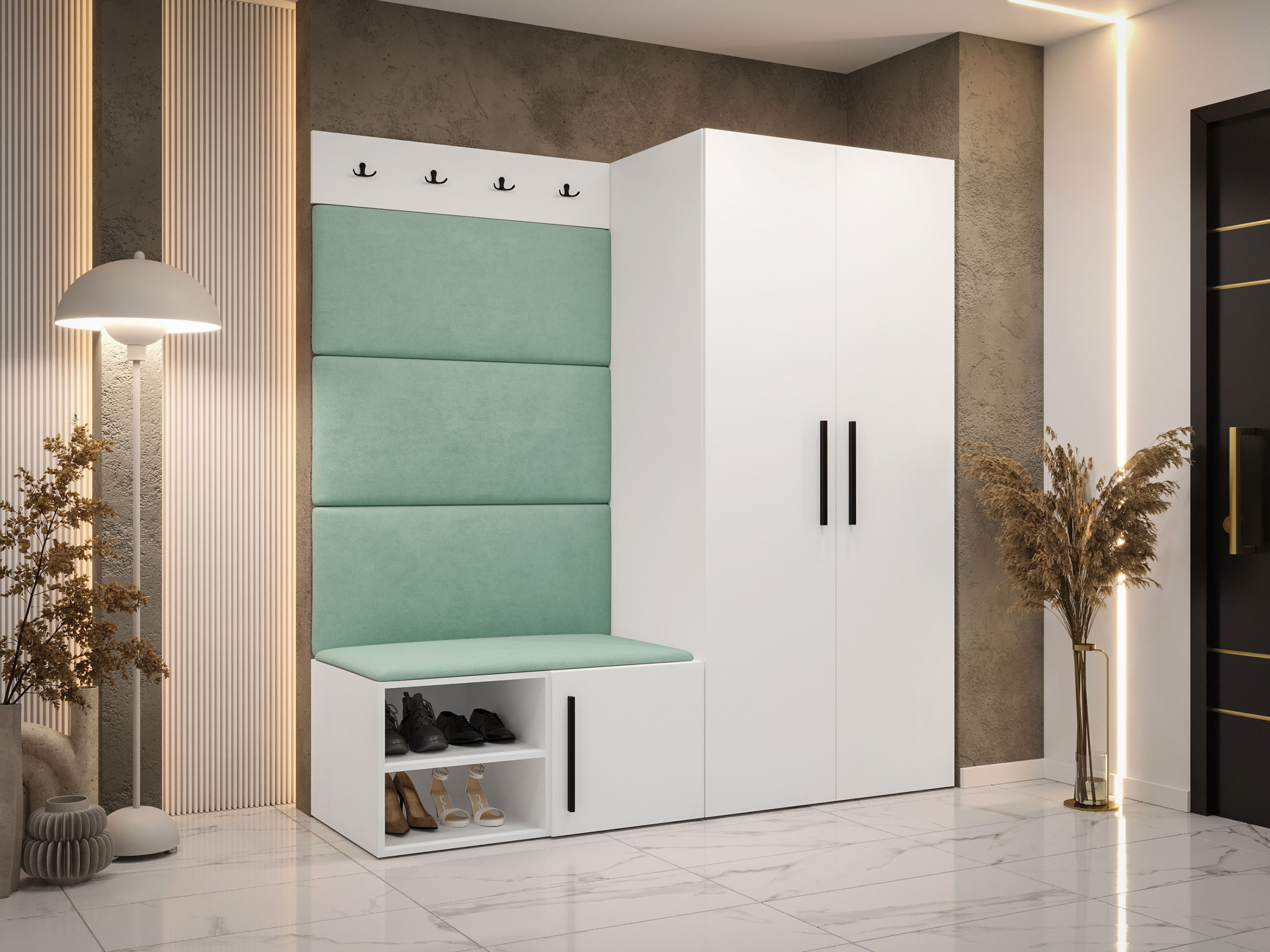 Hallway set Hartford 526 (White)