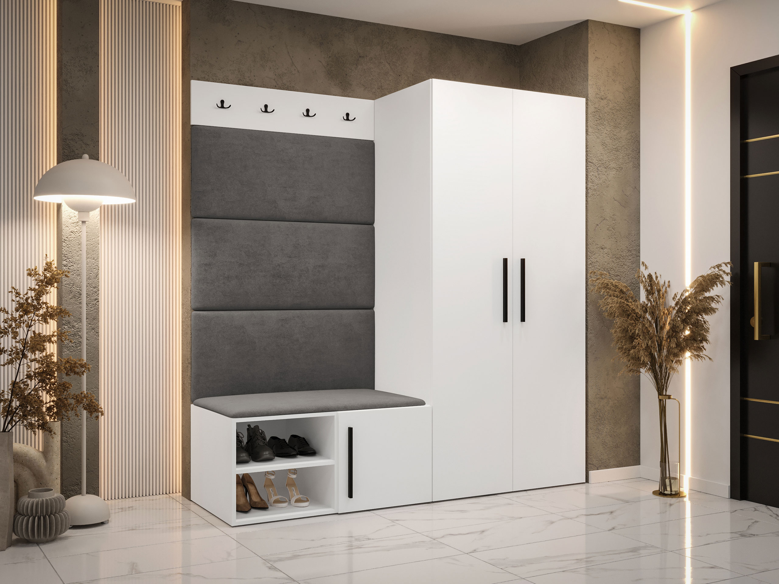 Hallway set Hartford 526 (White)