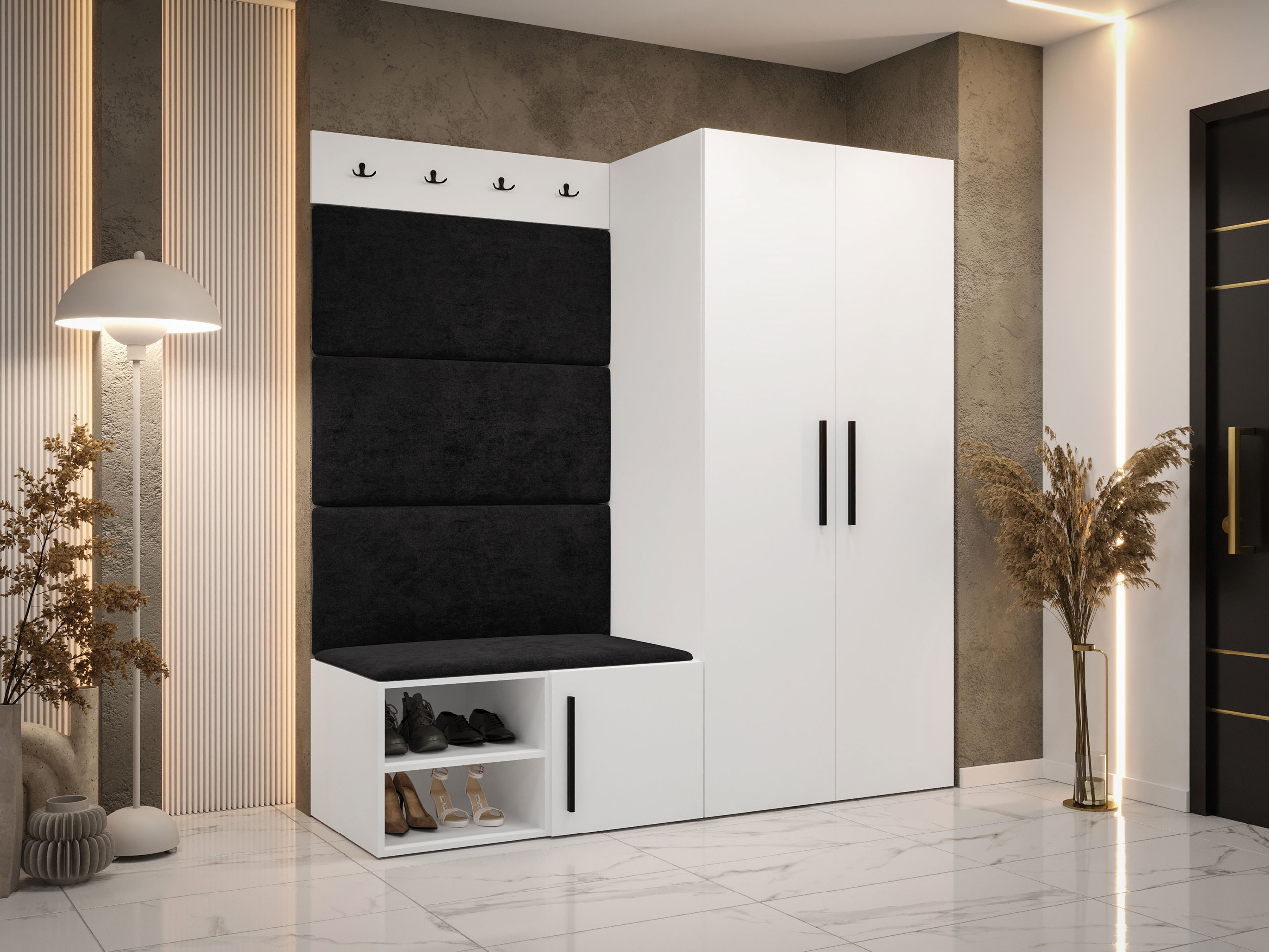 Hallway set Hartford 526 (White)