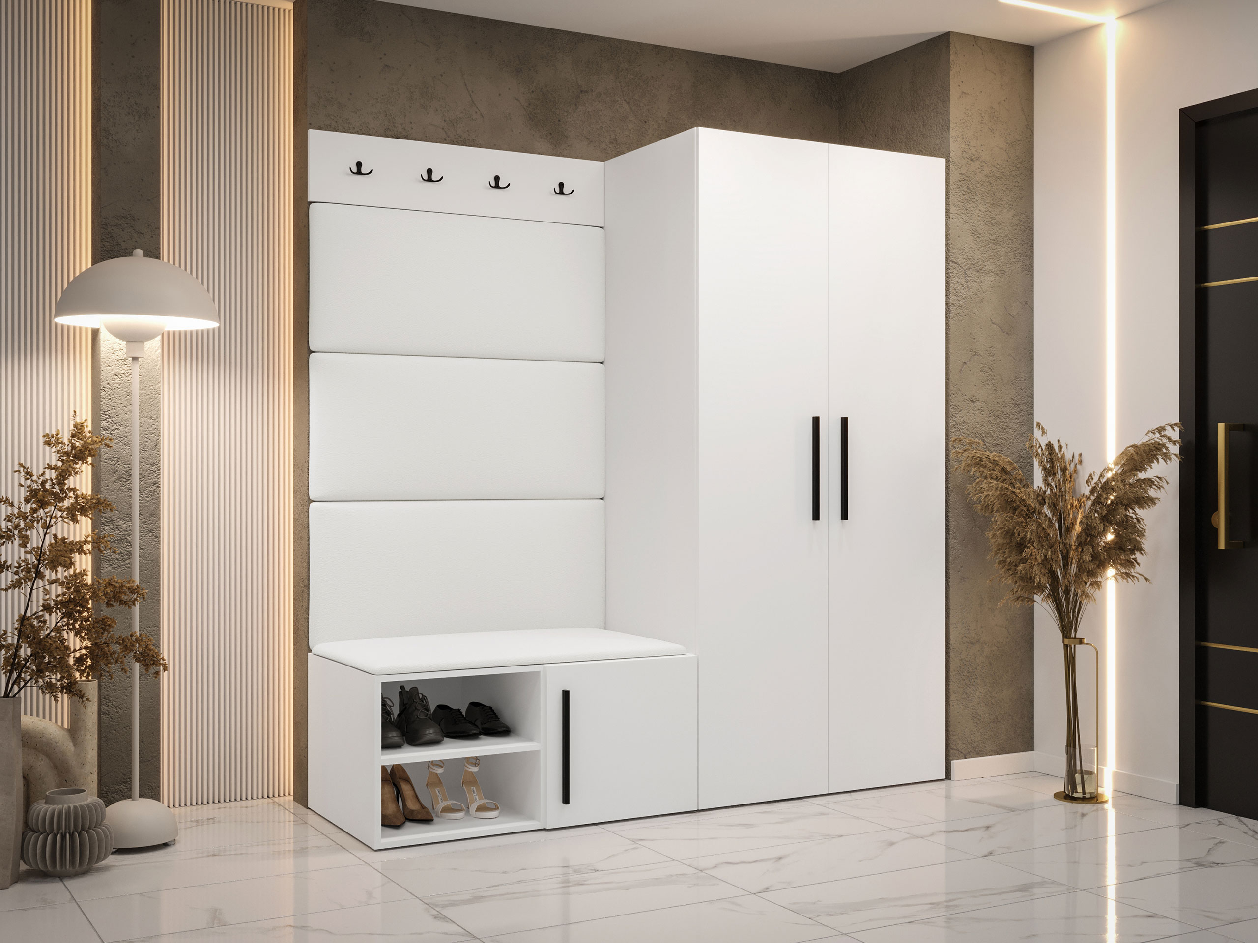 Hallway set Hartford 526 (White)