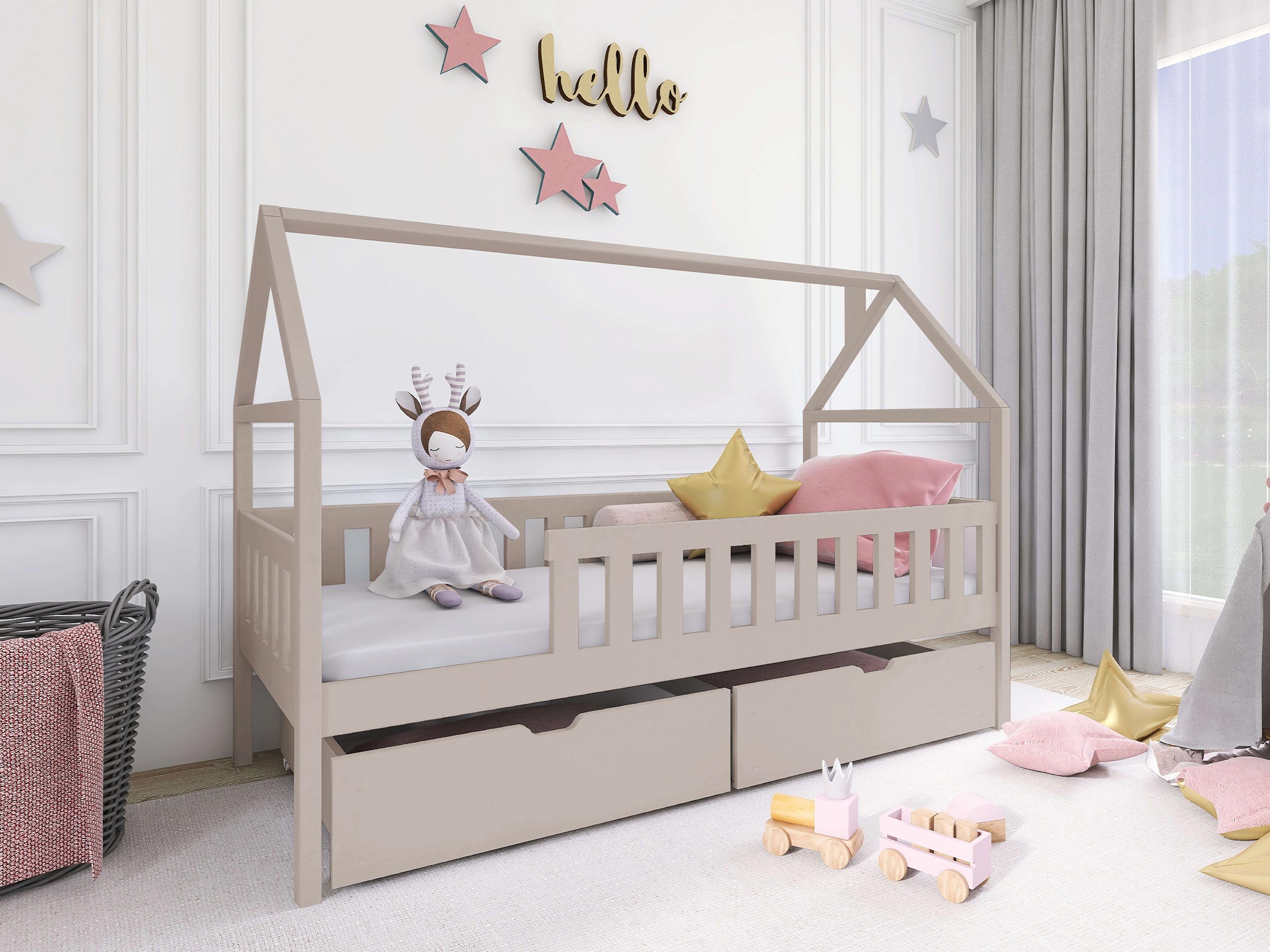 Bed Vista 116 (Cashmere)