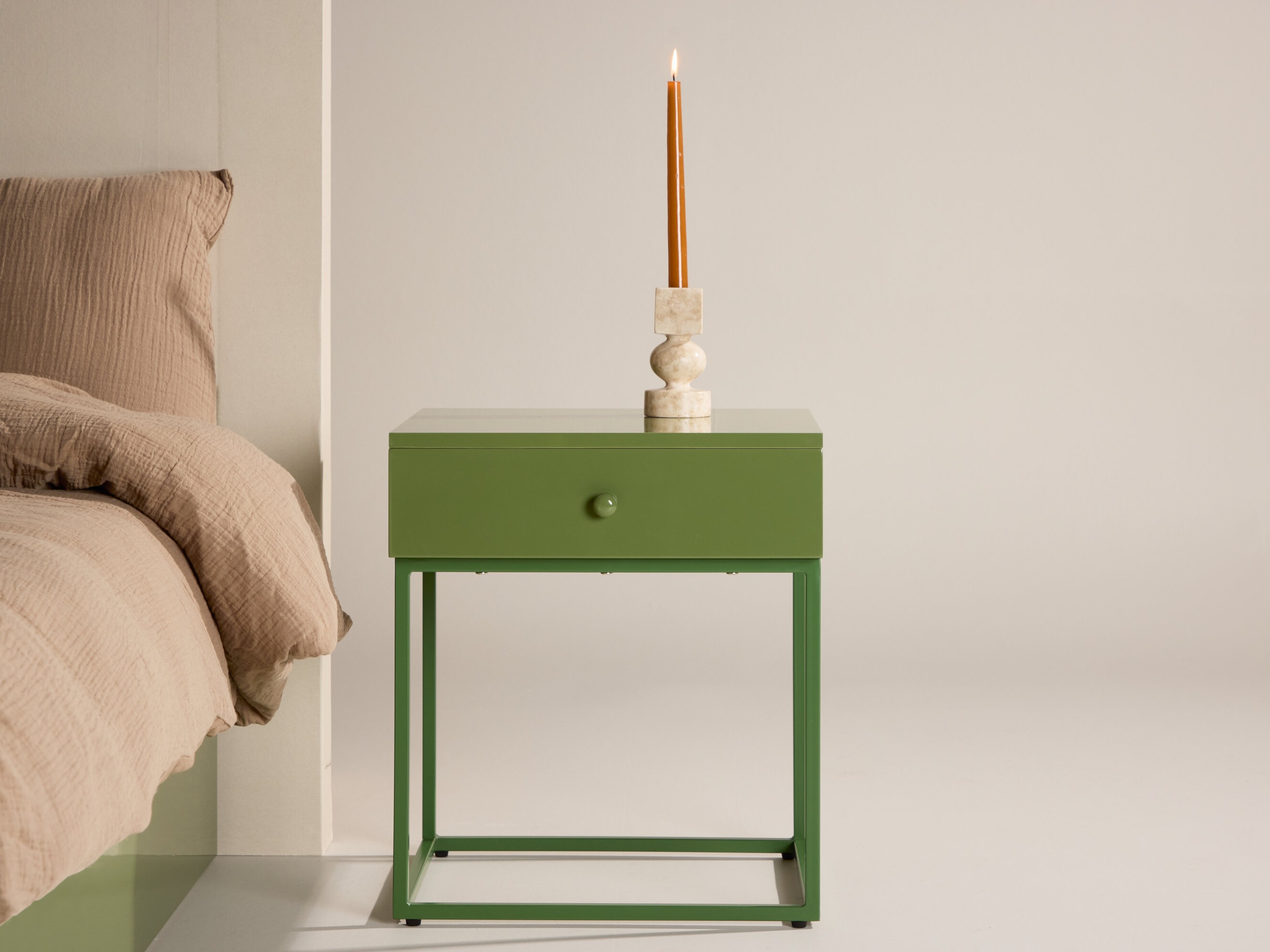 Bedside table Evasevu 104 (Green)