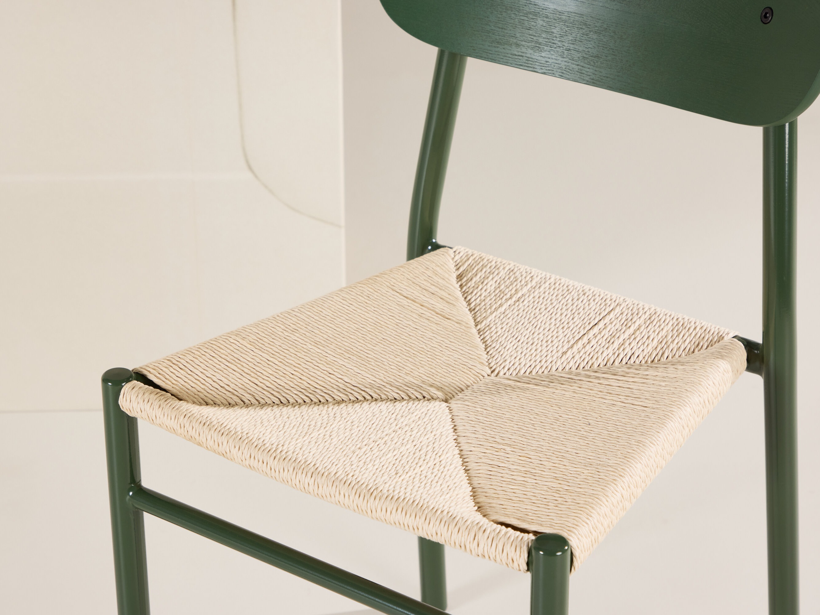 Chair Dallas 254 (Green + Beige)